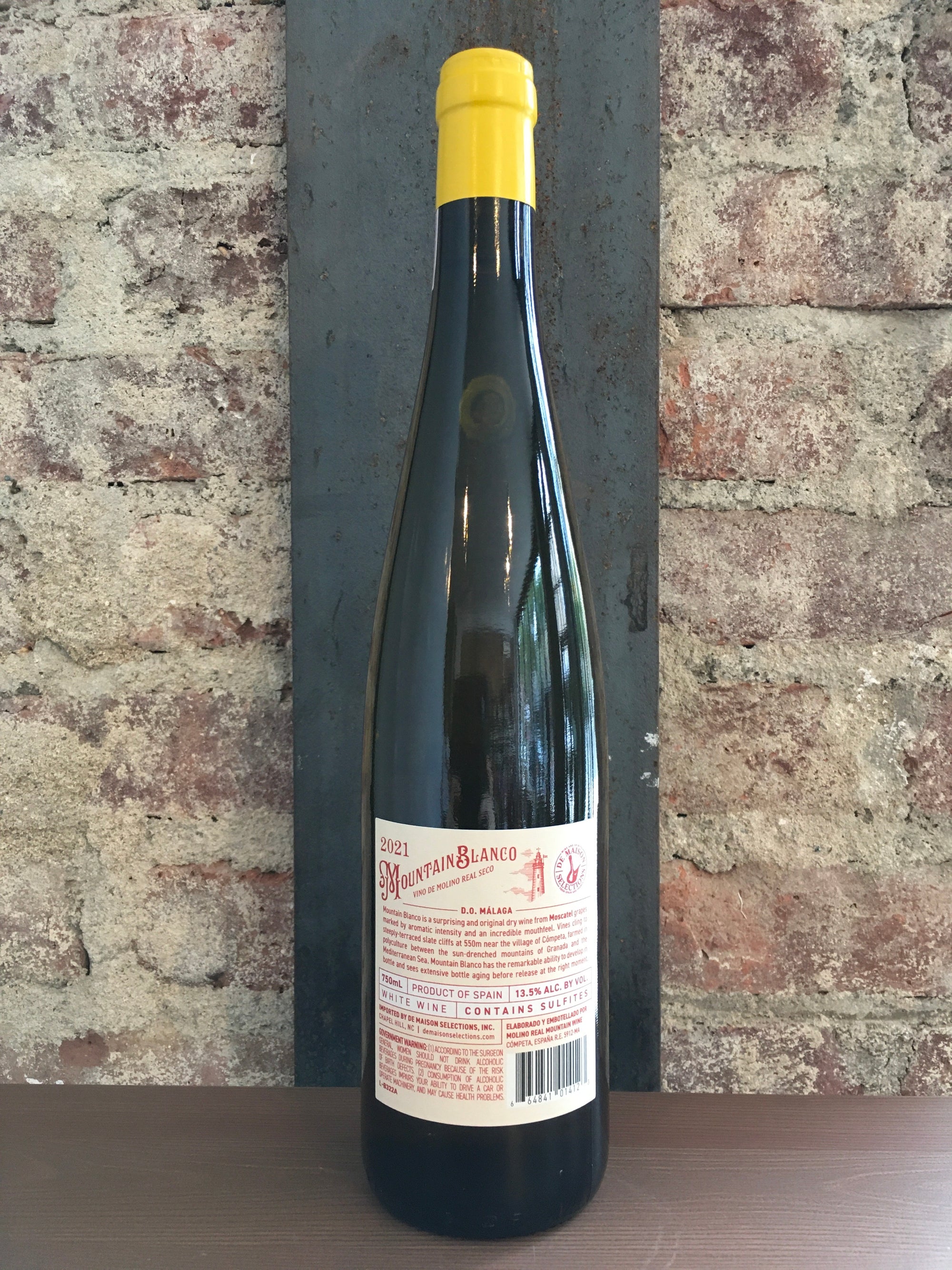 Molino Real, Mountain Blanco 2021 (Malaga, Spain) 750ml