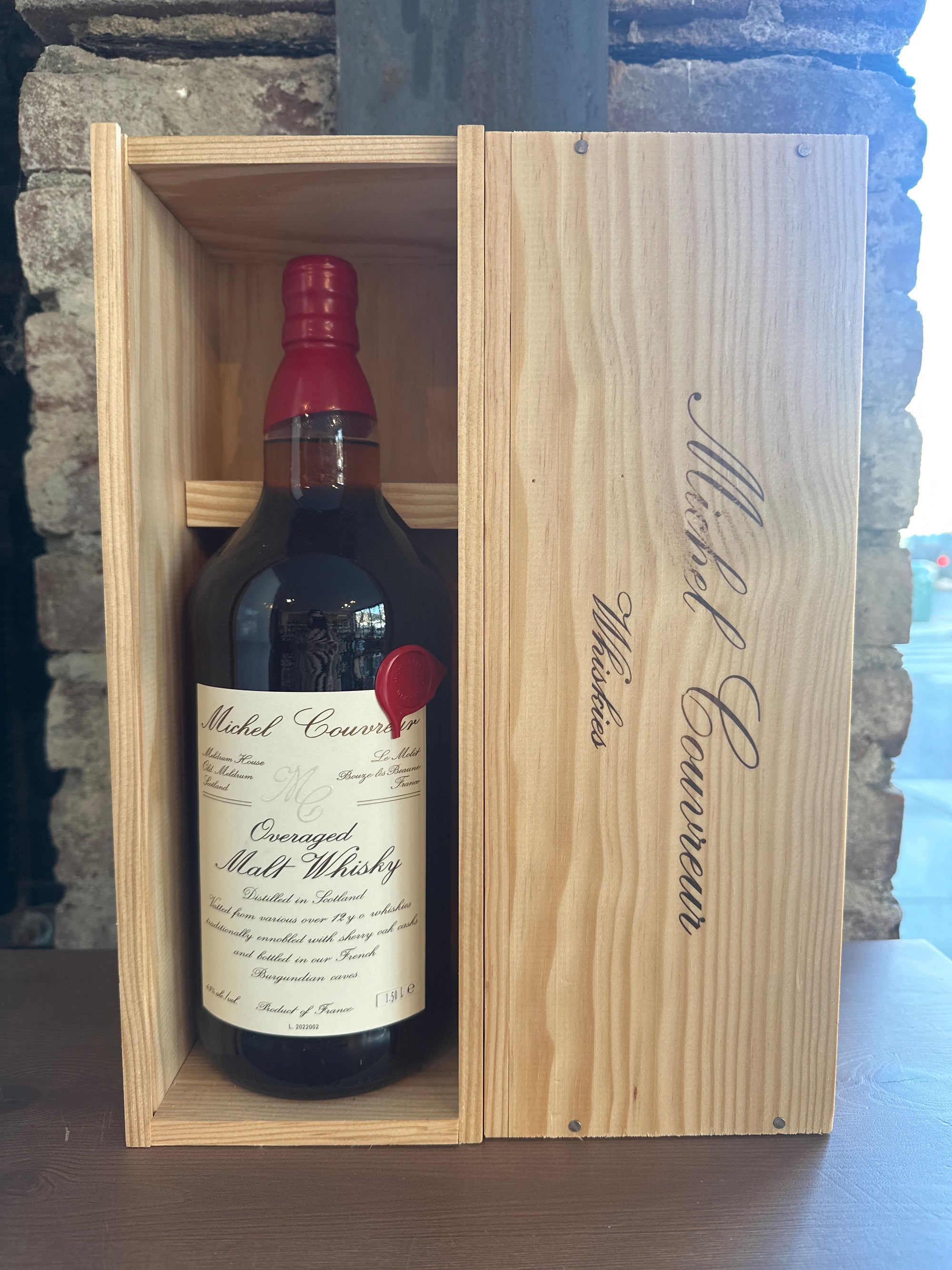 Michel Couvreur, Overaged Malt Whisky 12 year (Scotland/France) 1.5L