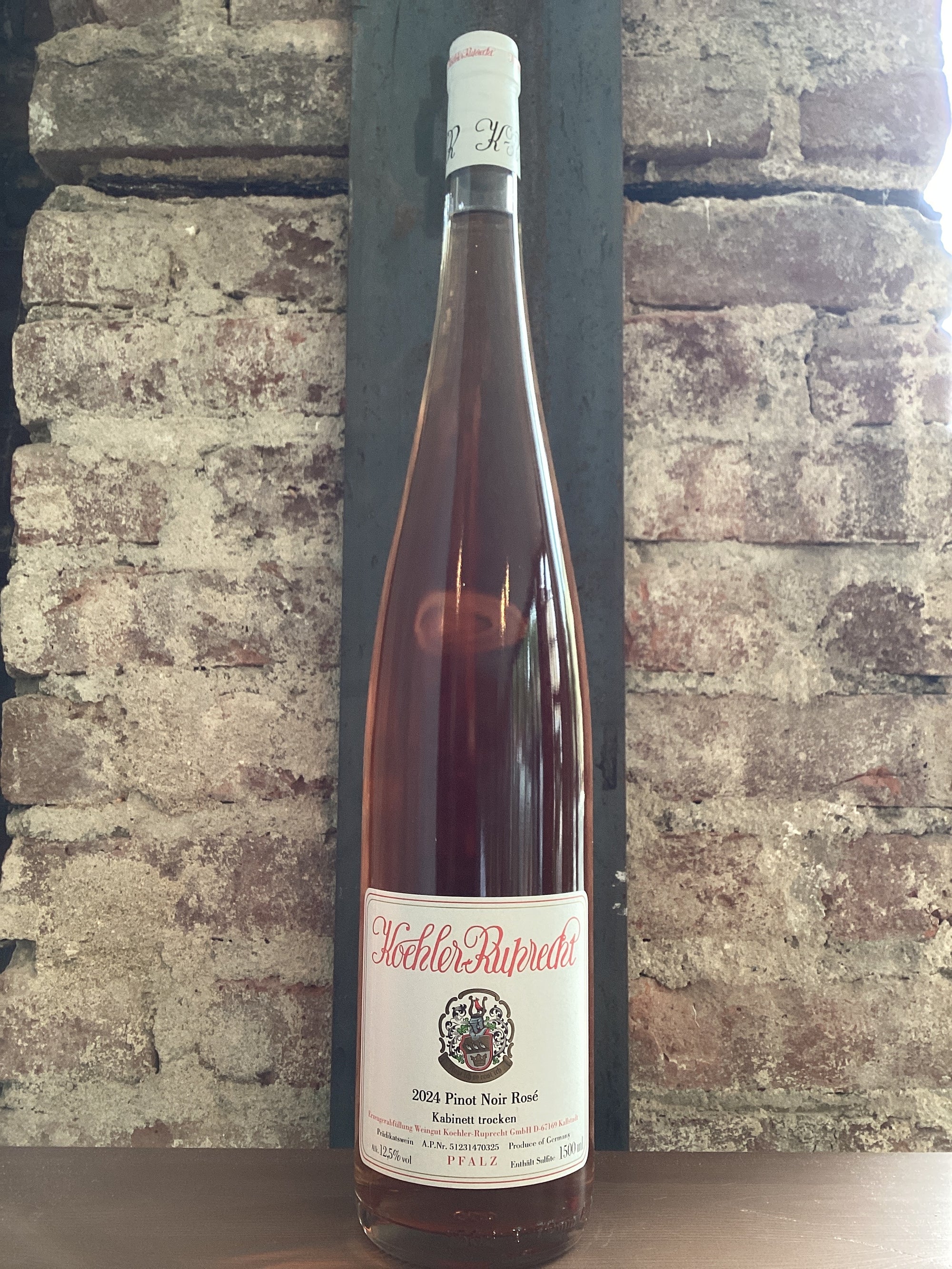 Koehler-Ruprecht, Pinot Noir Rosé Kabinett Trocken 2024 (Pfalz, Germany) 1.5L