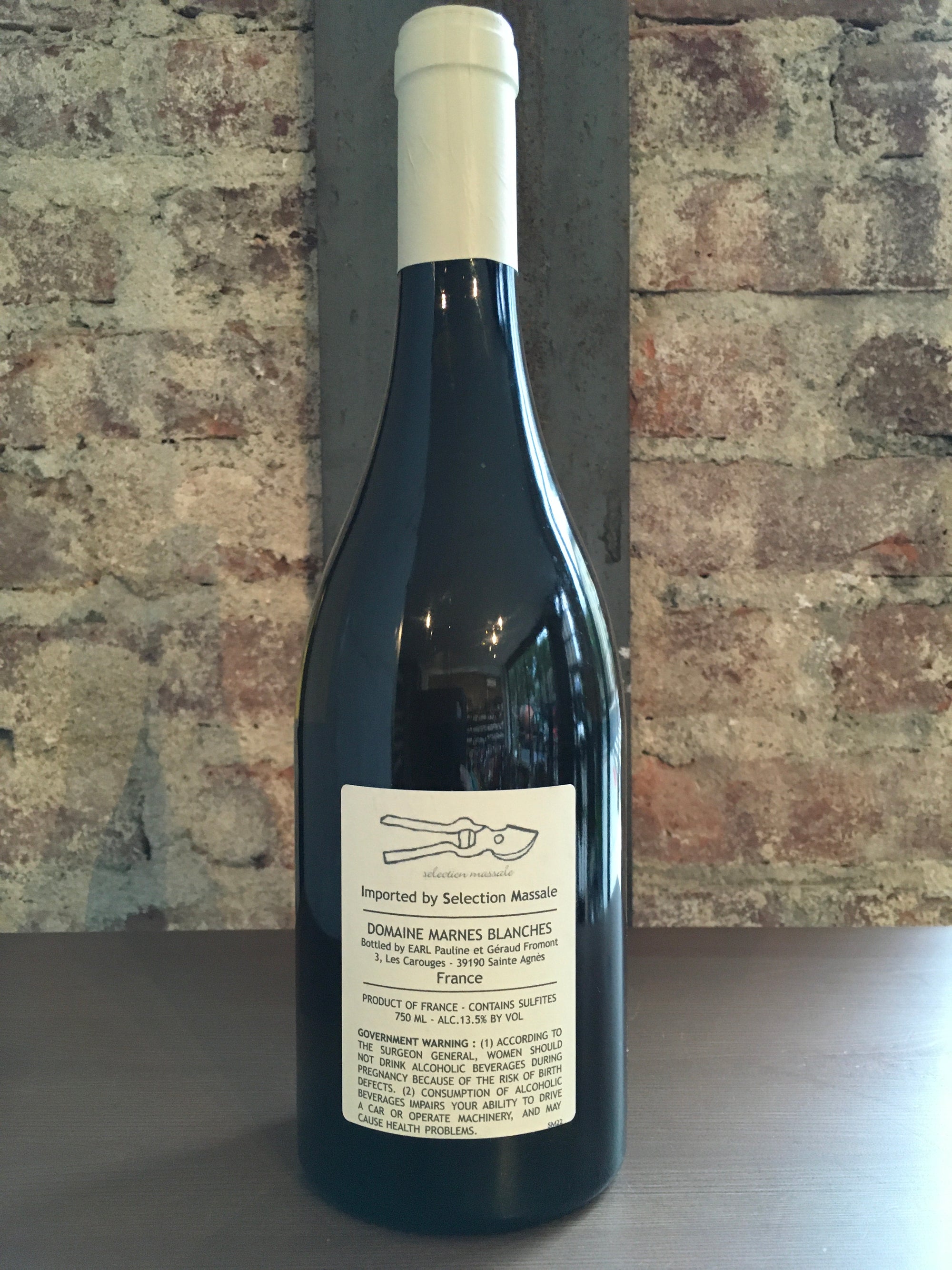 Domaine Marnes Blanches, Savagnin "Les Molates" 2023 (Jura, France) 750ml