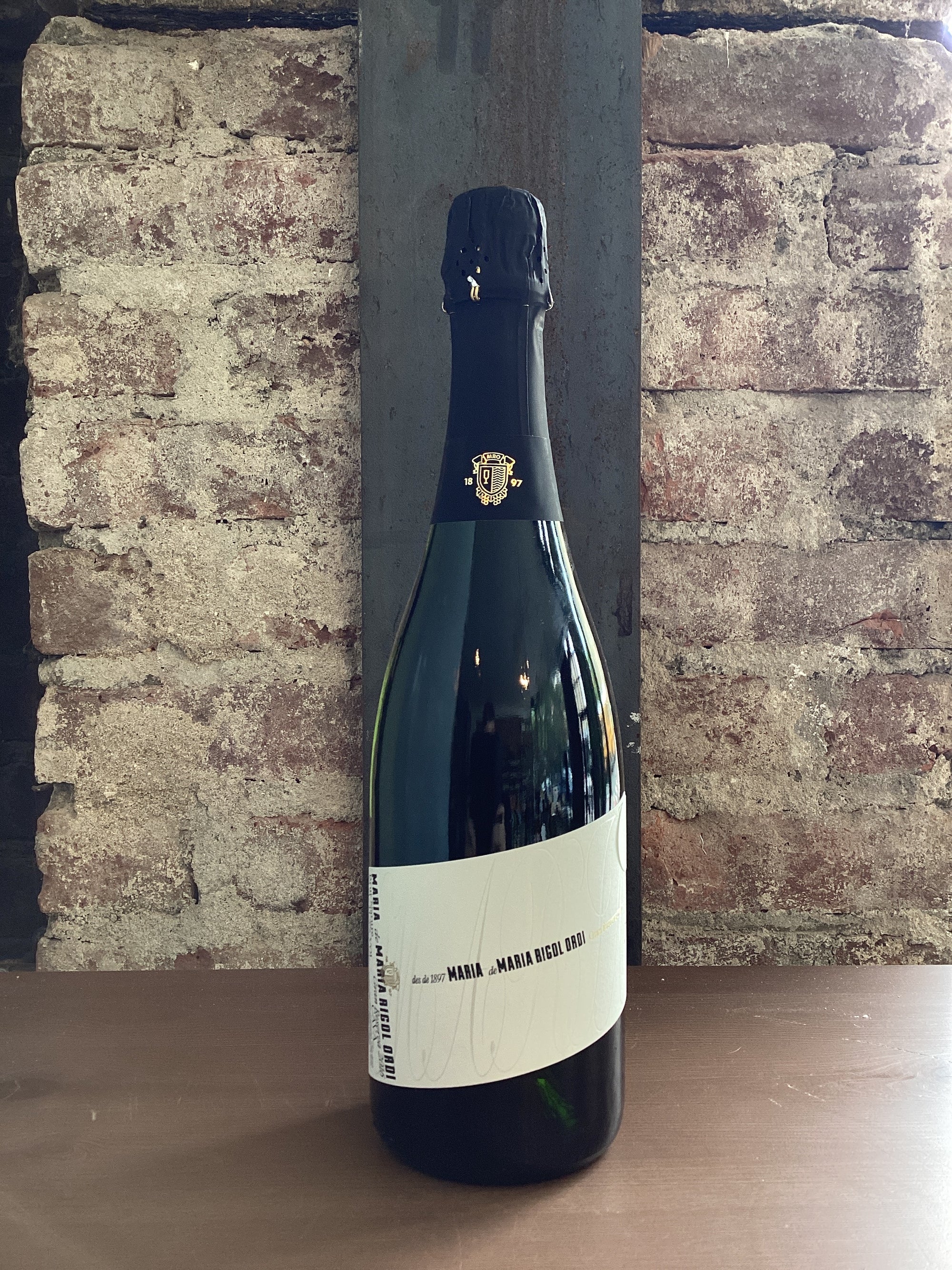 Maria Rigol Ordi, Cava Gran Reserva Brut Nature 2016 (Penedès, Spain) 750ml