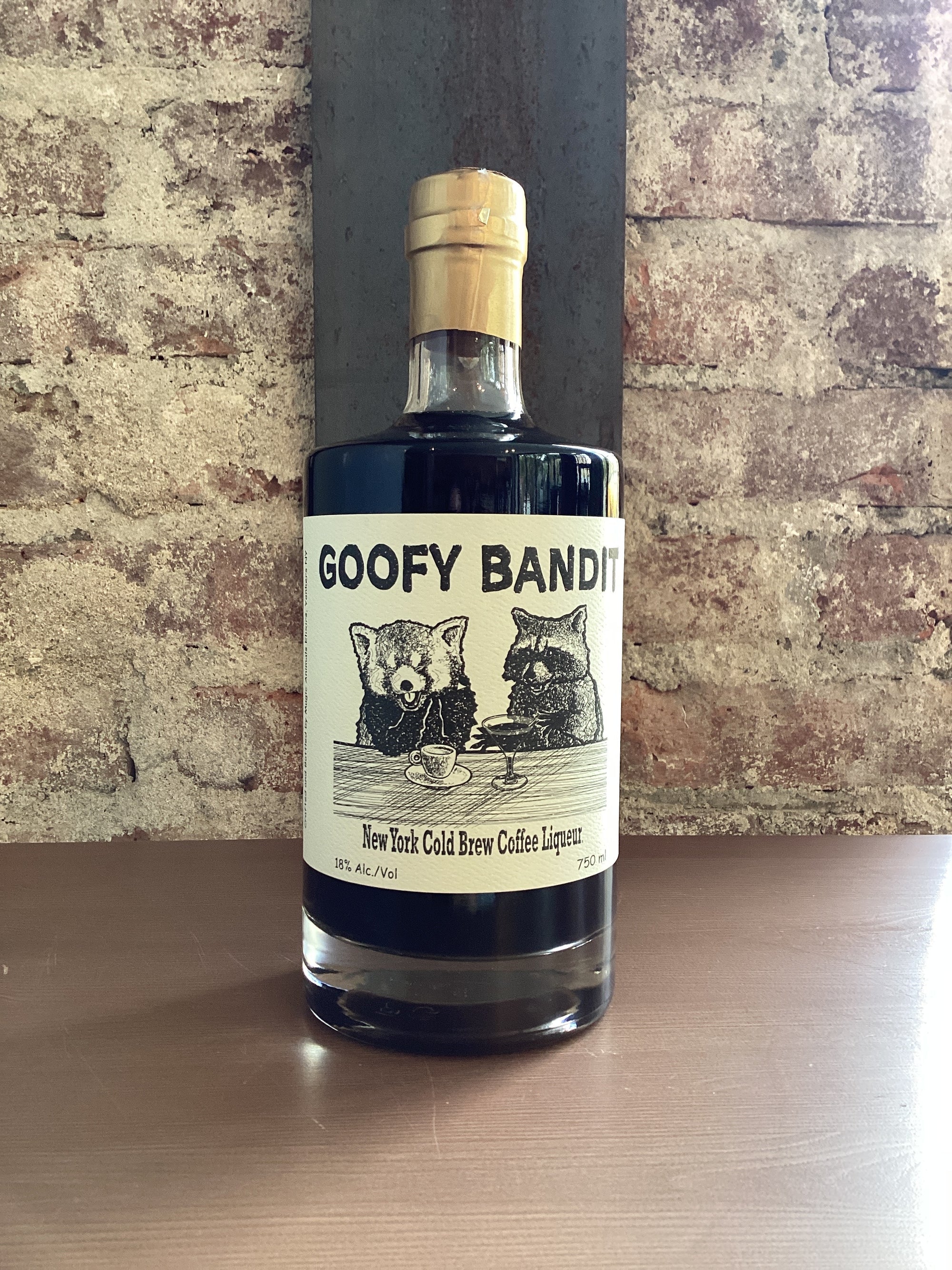 Goofy Bandit, "Espressotini" Cold Brew Coffee Liqueur (Yonkers, NY) 750ml