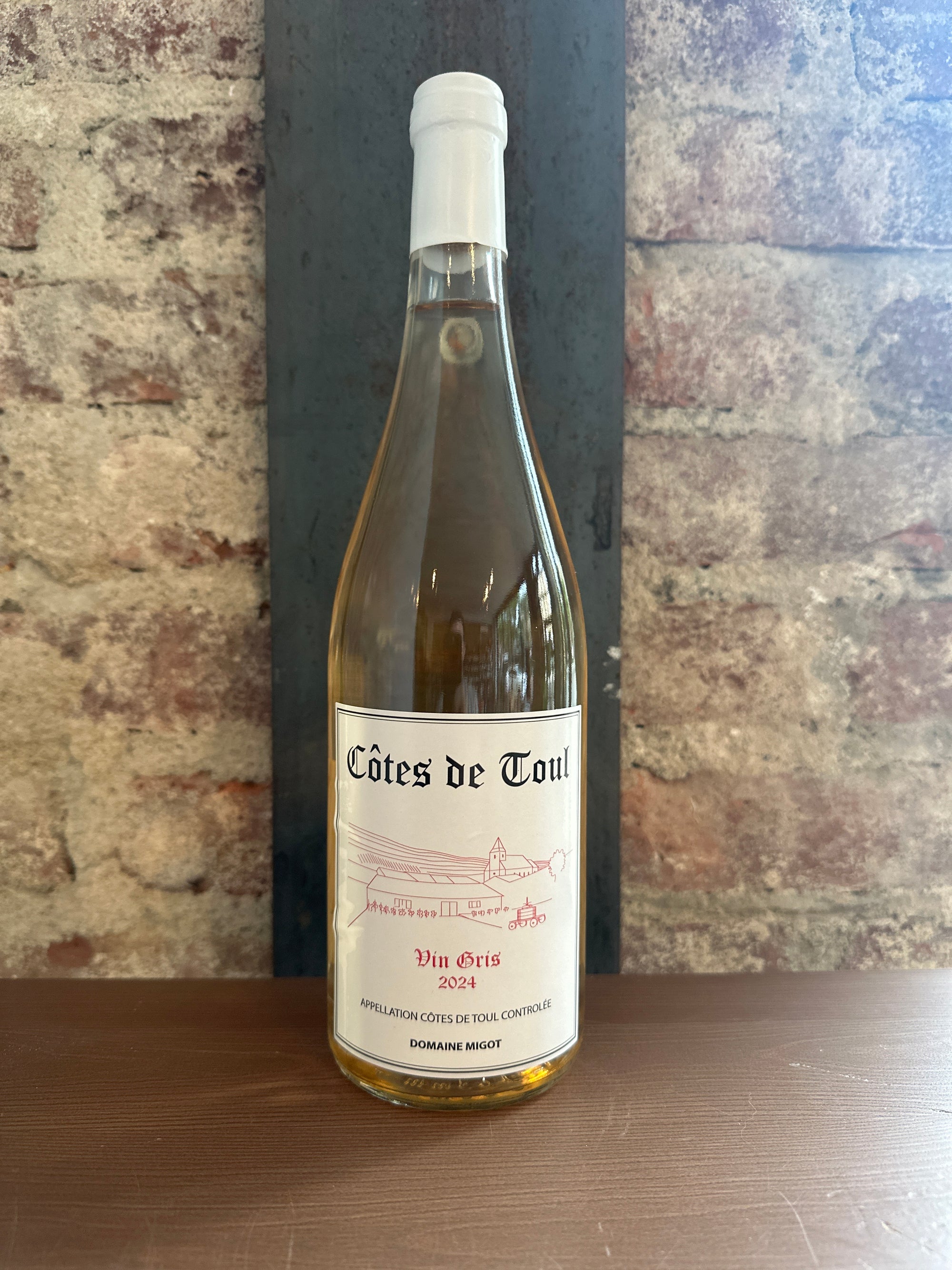 Domaine Migot, Vin Gris 2024 (Cotes de Toul, France) 750ml