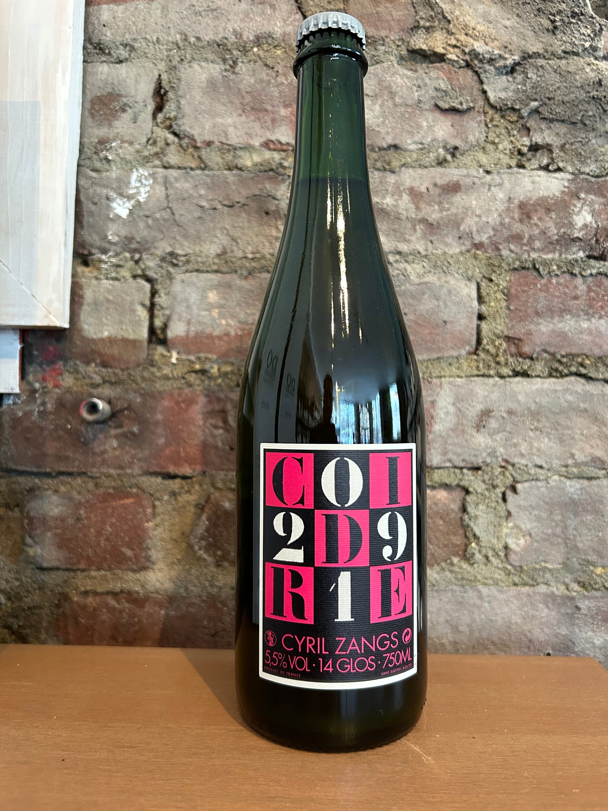 Cyril Zangs, Cidre Brut 2019 (Normandy, France) 750ml