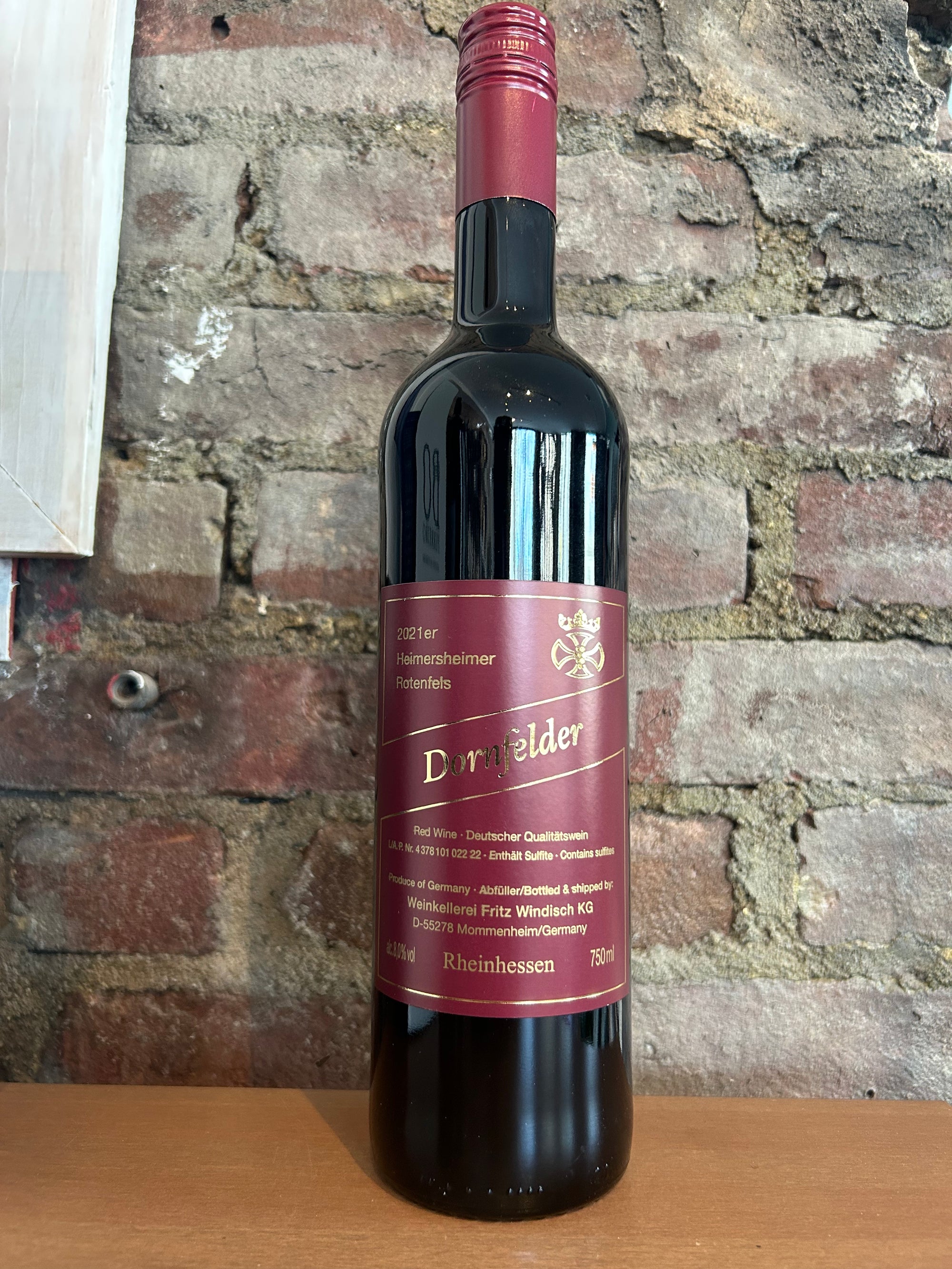Fritz Windisch, Dornfelder 2024 (Rheinhessen, Germany) 750ml
