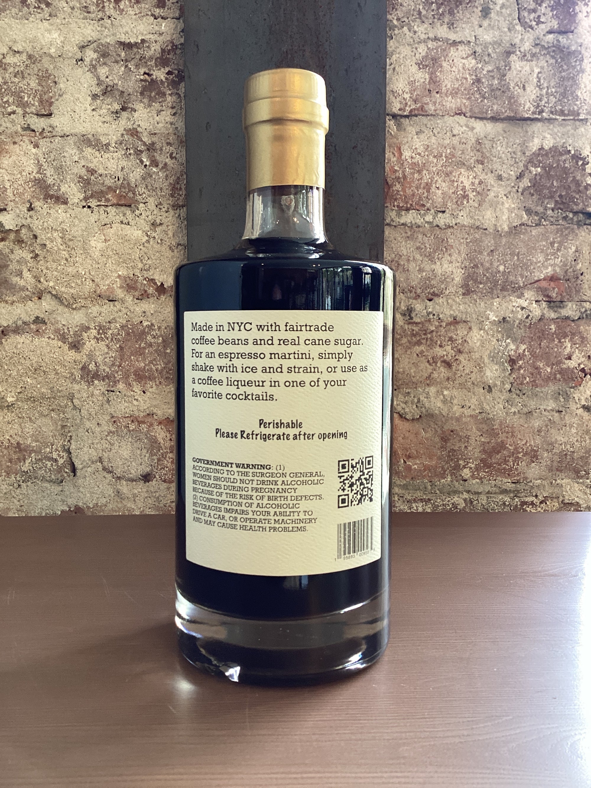 Goofy Bandit, "Espressotini" Cold Brew Coffee Liqueur (Yonkers, NY) 750ml