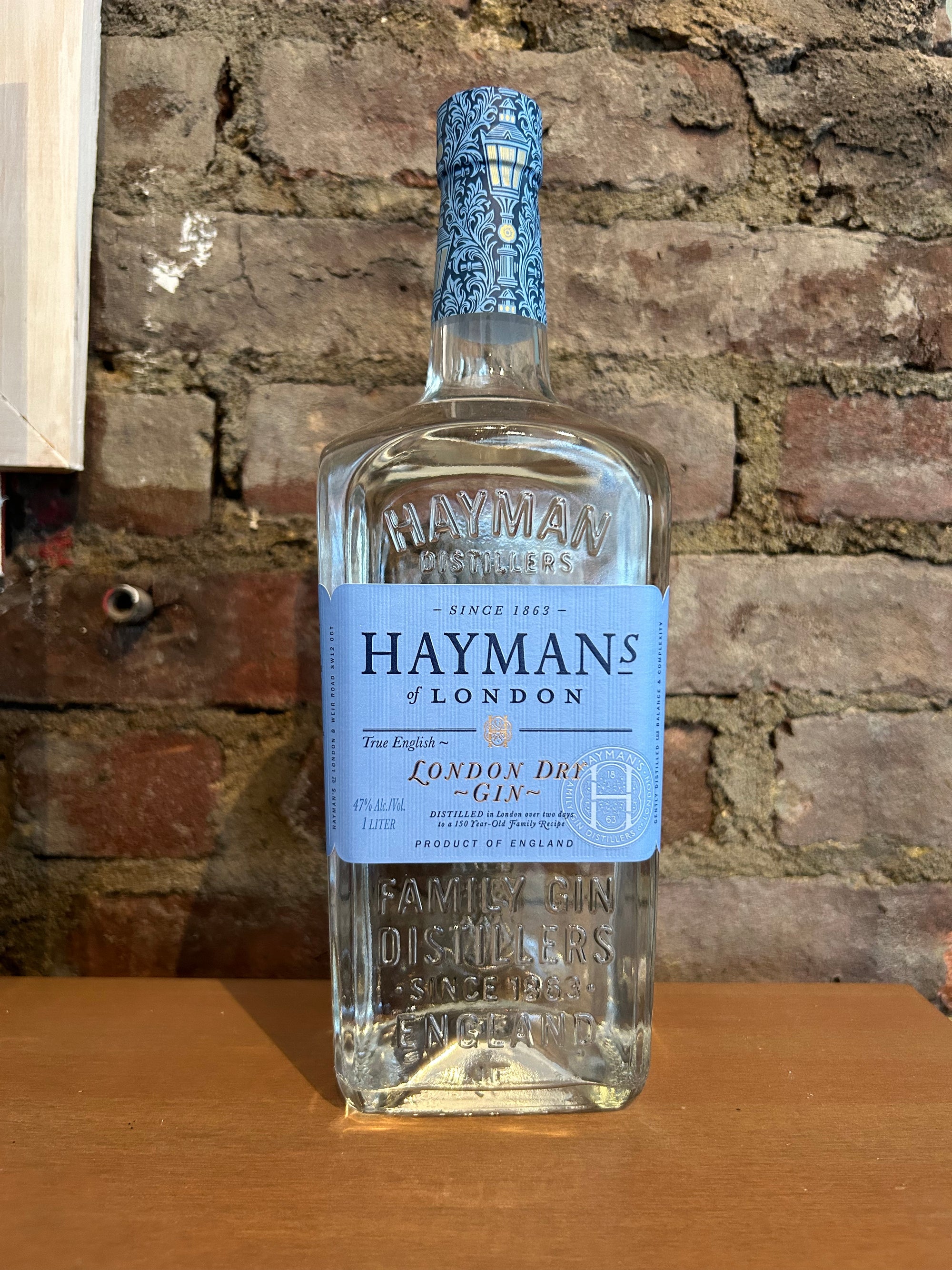 Hayman's, London Dry Gin (England) 1L