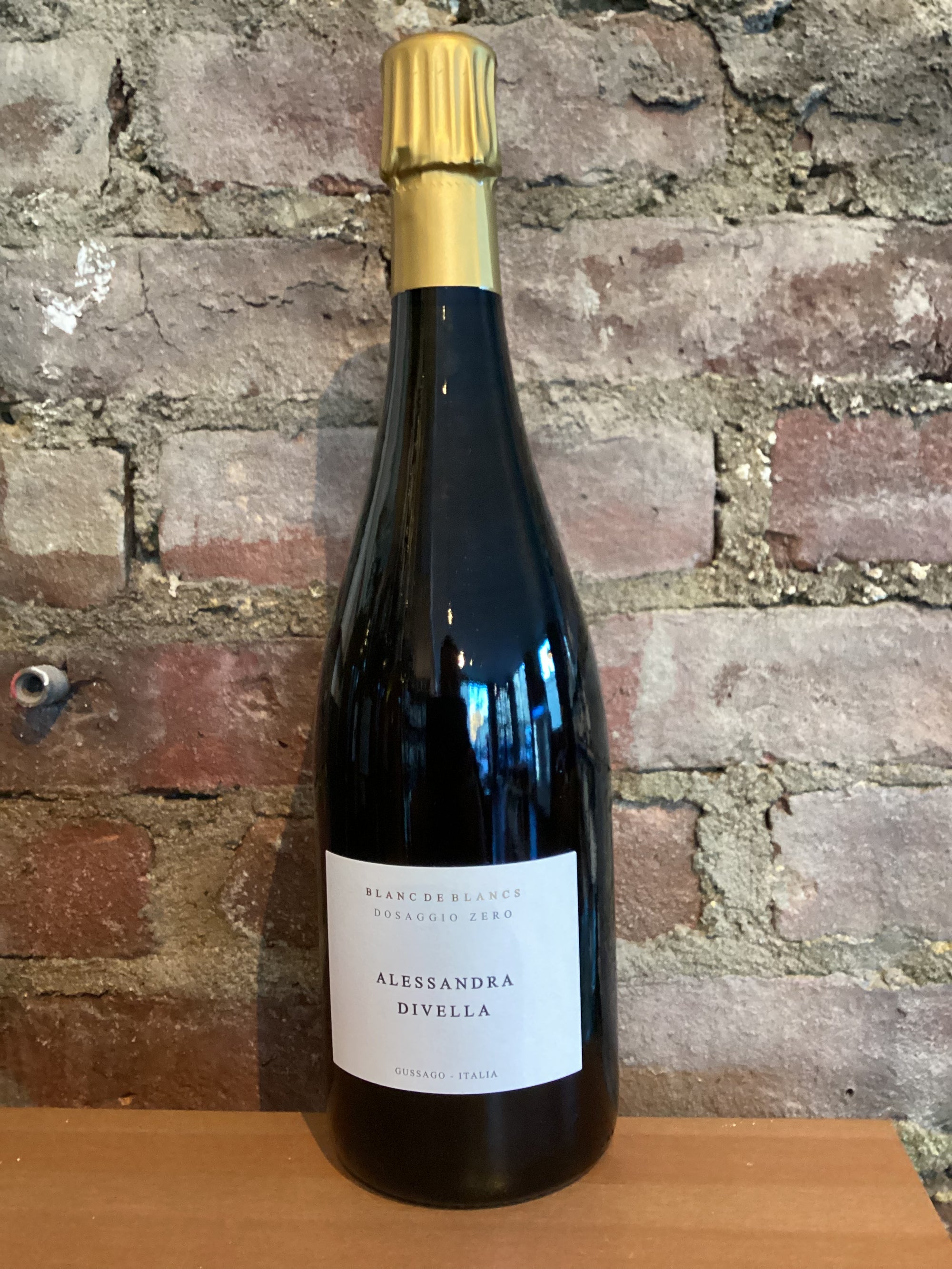 Alessandra Divella, Blanc de Blancs Dossagio Zero NV (Franciacorta, Italy) 750ml