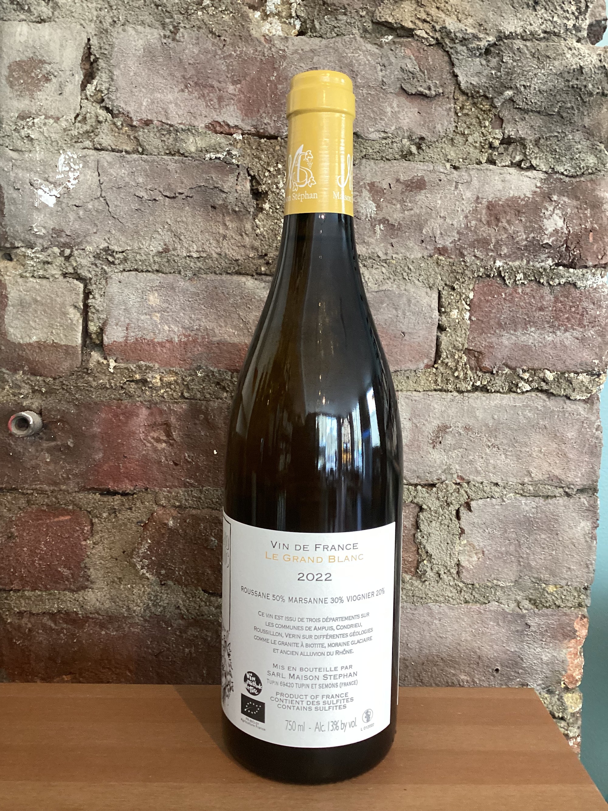 Maison Stéphan, Le Grand Blanc 2022 (Rhone Valley, France) 750ml