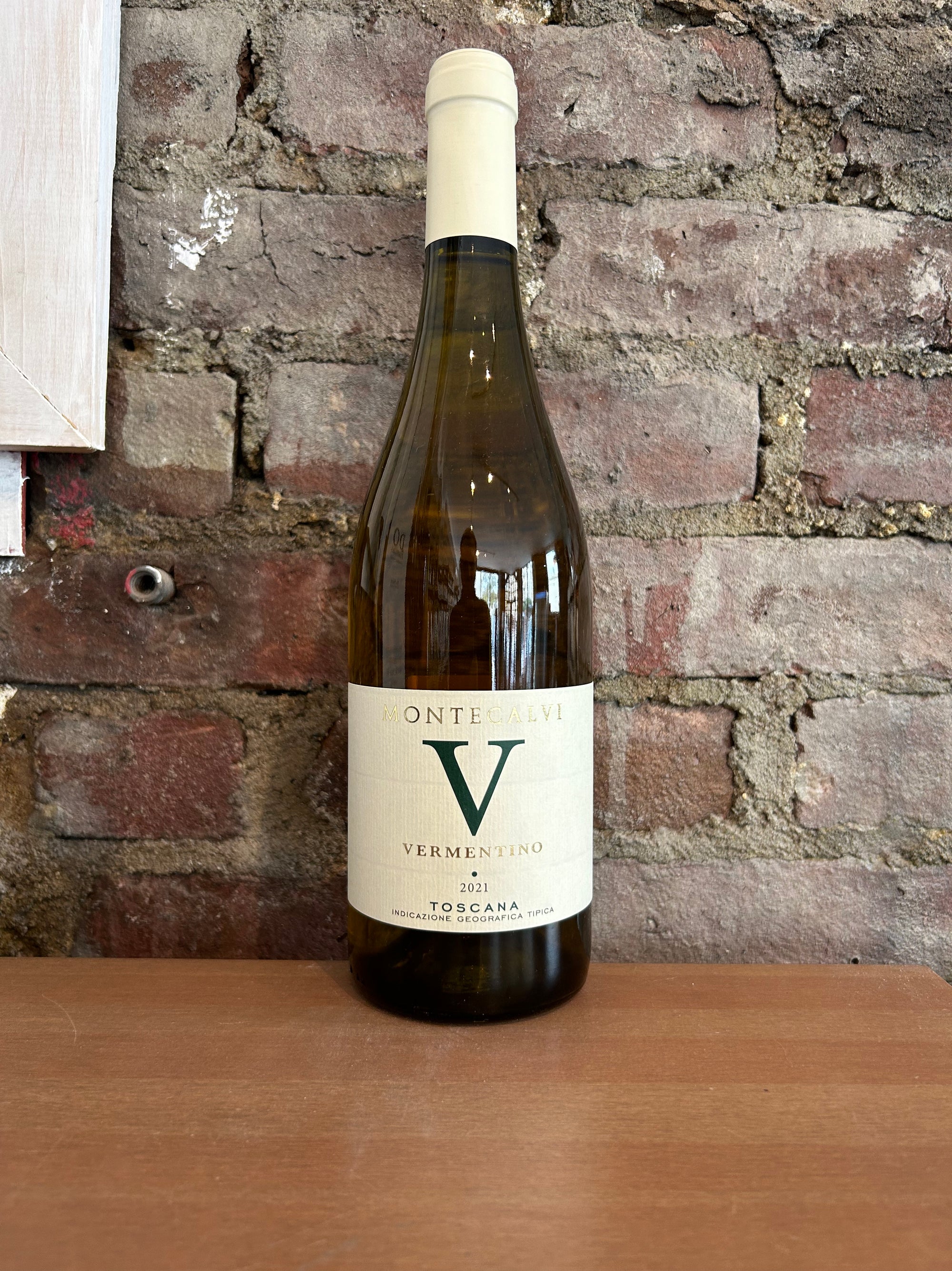 Montecalvi, "V" Vermentino 2021 (Tuscany, Italy) 750ml