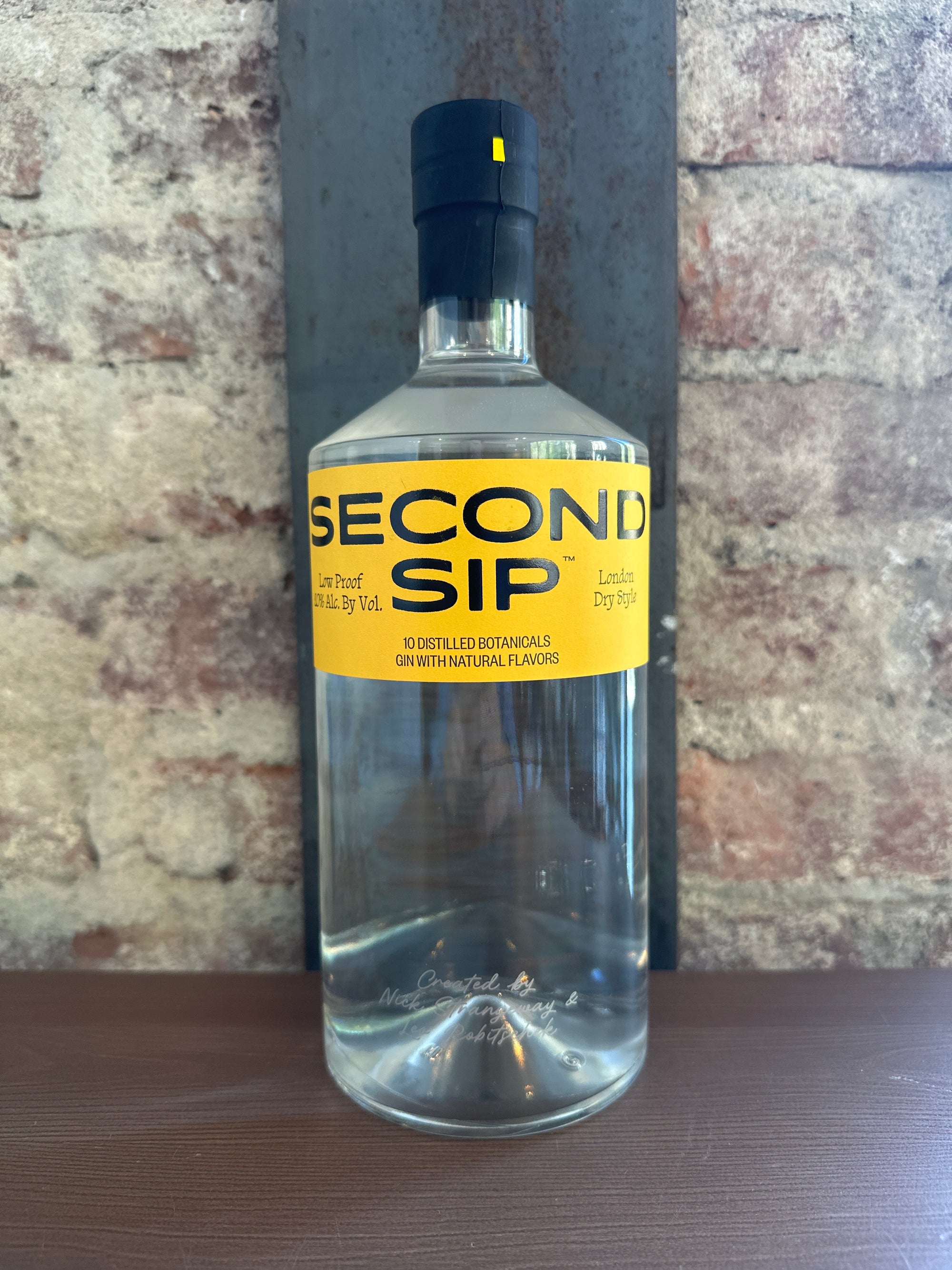 Second Sip, Low Proof London Dry Style Gin (New York) 1L