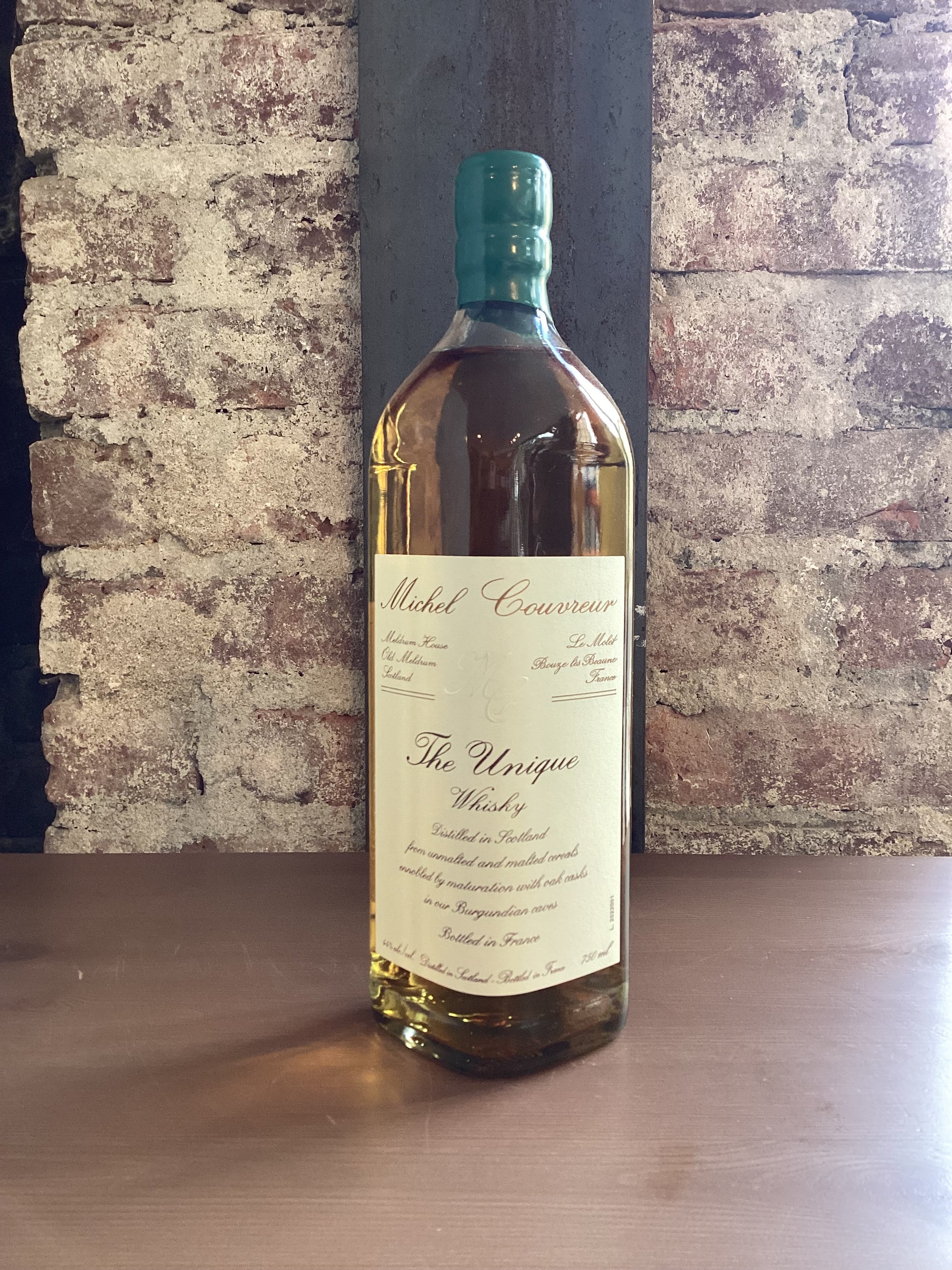 Michel Couvreur, "The Unique" Whisky (Scotland/France) 750ml