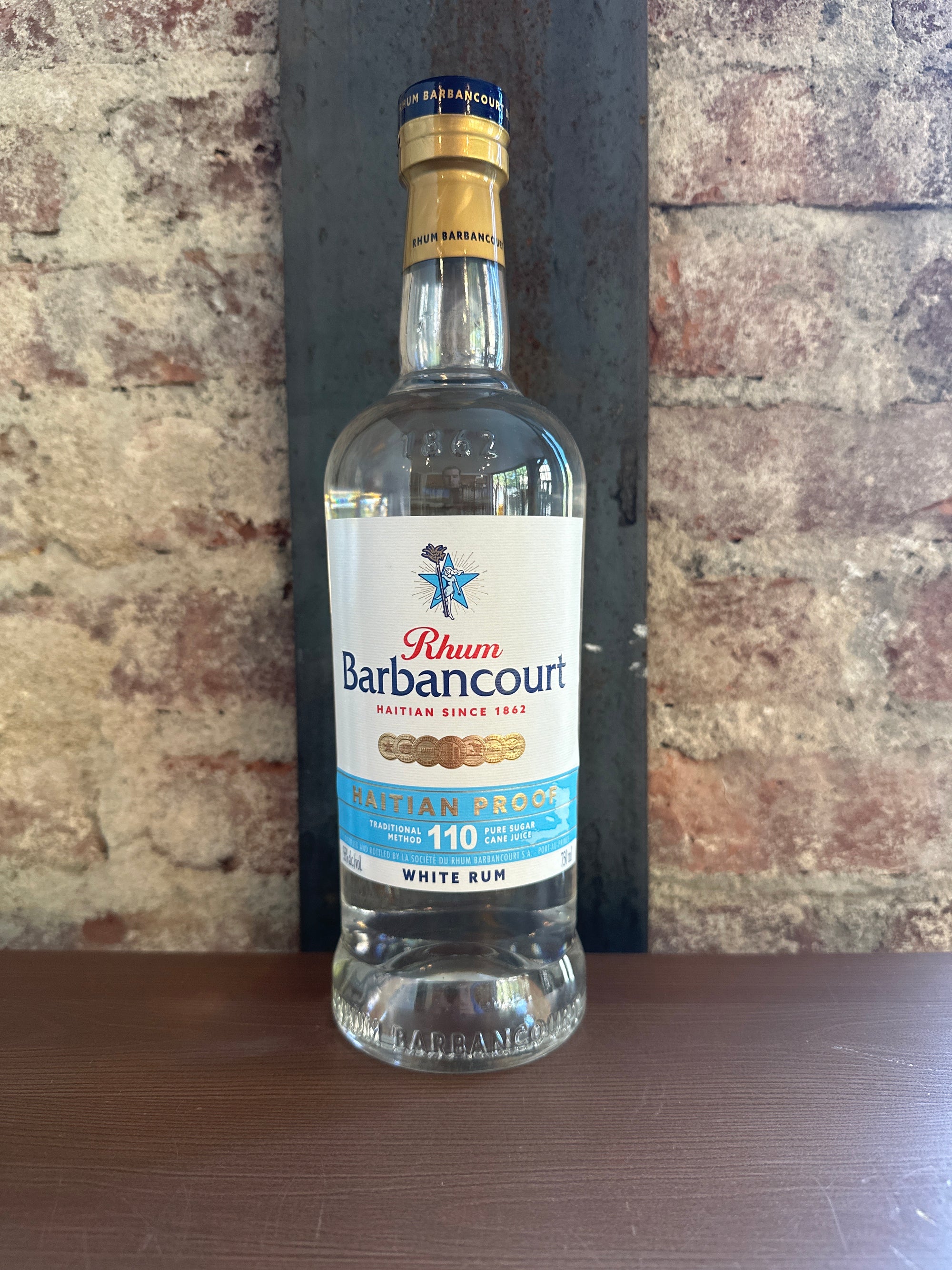 Rhum Barbancourt, Haitian Proof White Rum (Haiti) 750ml