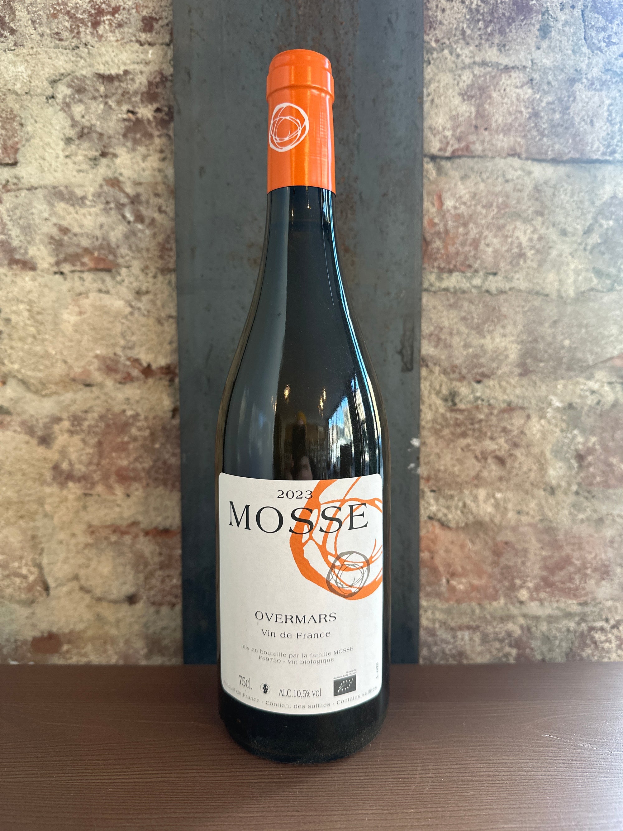 Domaine Mosse, Overmars 2023 (Loire Valley, France) 750ml