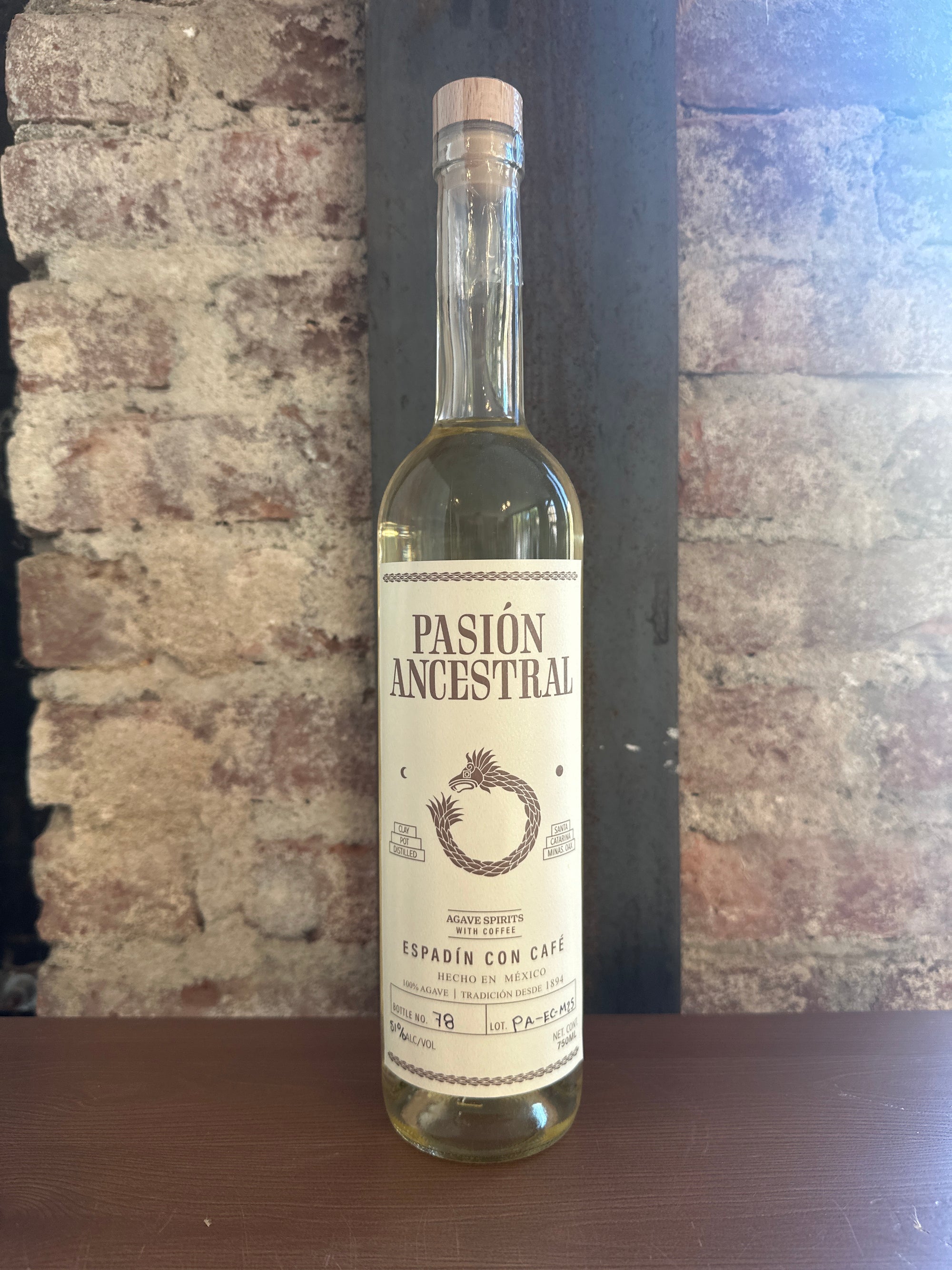 Pasión Ancestral, Espadin con Café (Santa Catarina Minas, Oaxaca) 750ml
