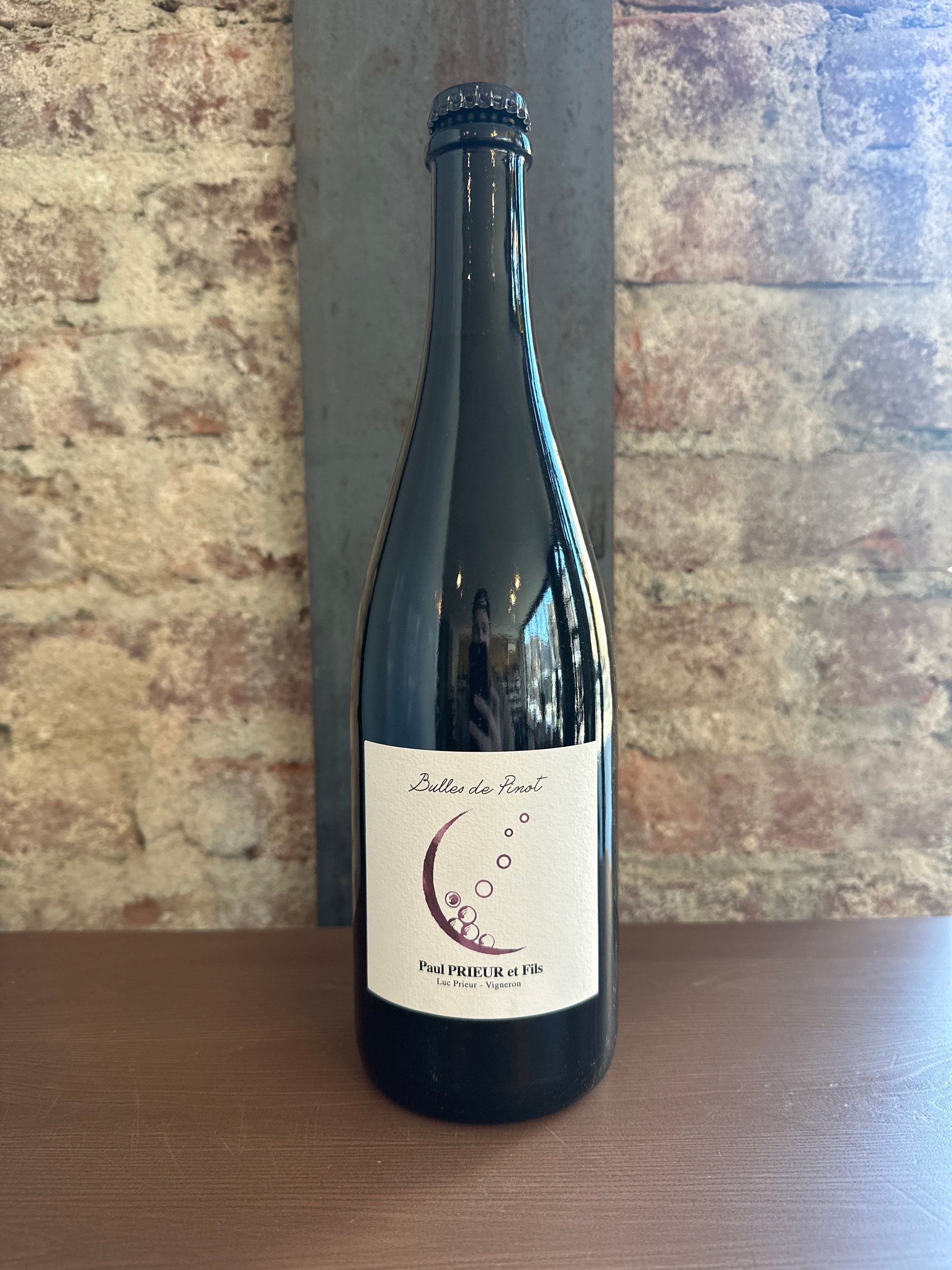 Domaine Paul Prieur, Bulles de Pinot Rosé 2023 (Loire Valley, France) 750ml