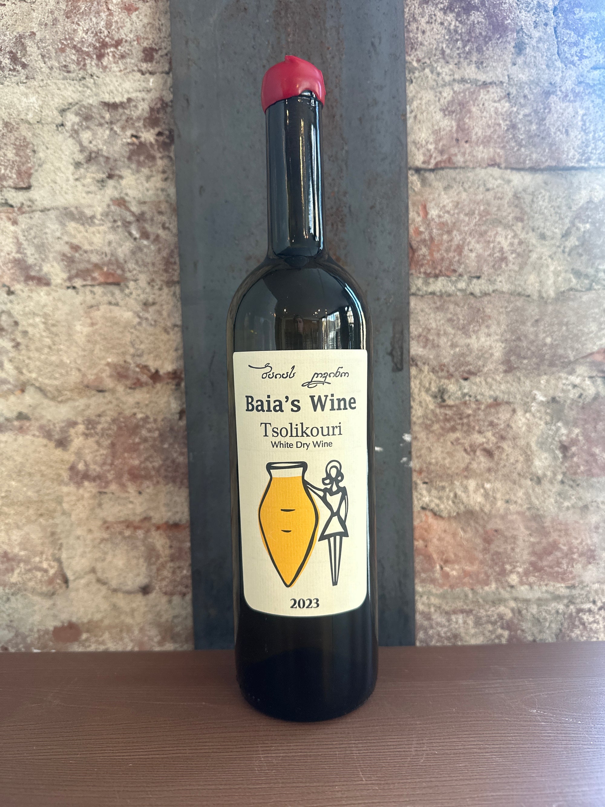 Baia's Wine, Tsolikouri 2023 (Imereti, Republic of Georgia) 750ml