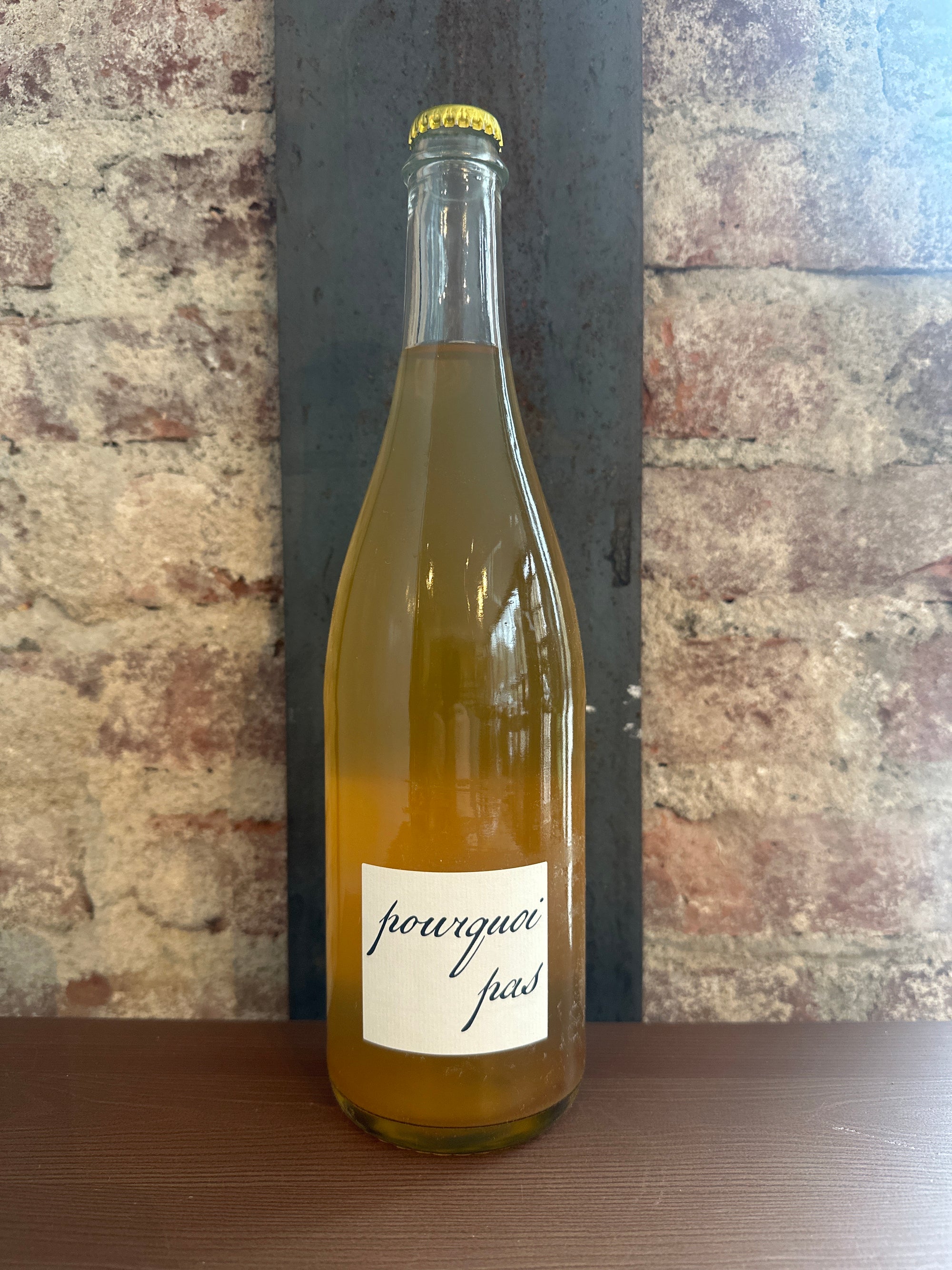 Barbichette, "Pourquoi Pas" 2023 (Finger Lakes, New York) 750ml