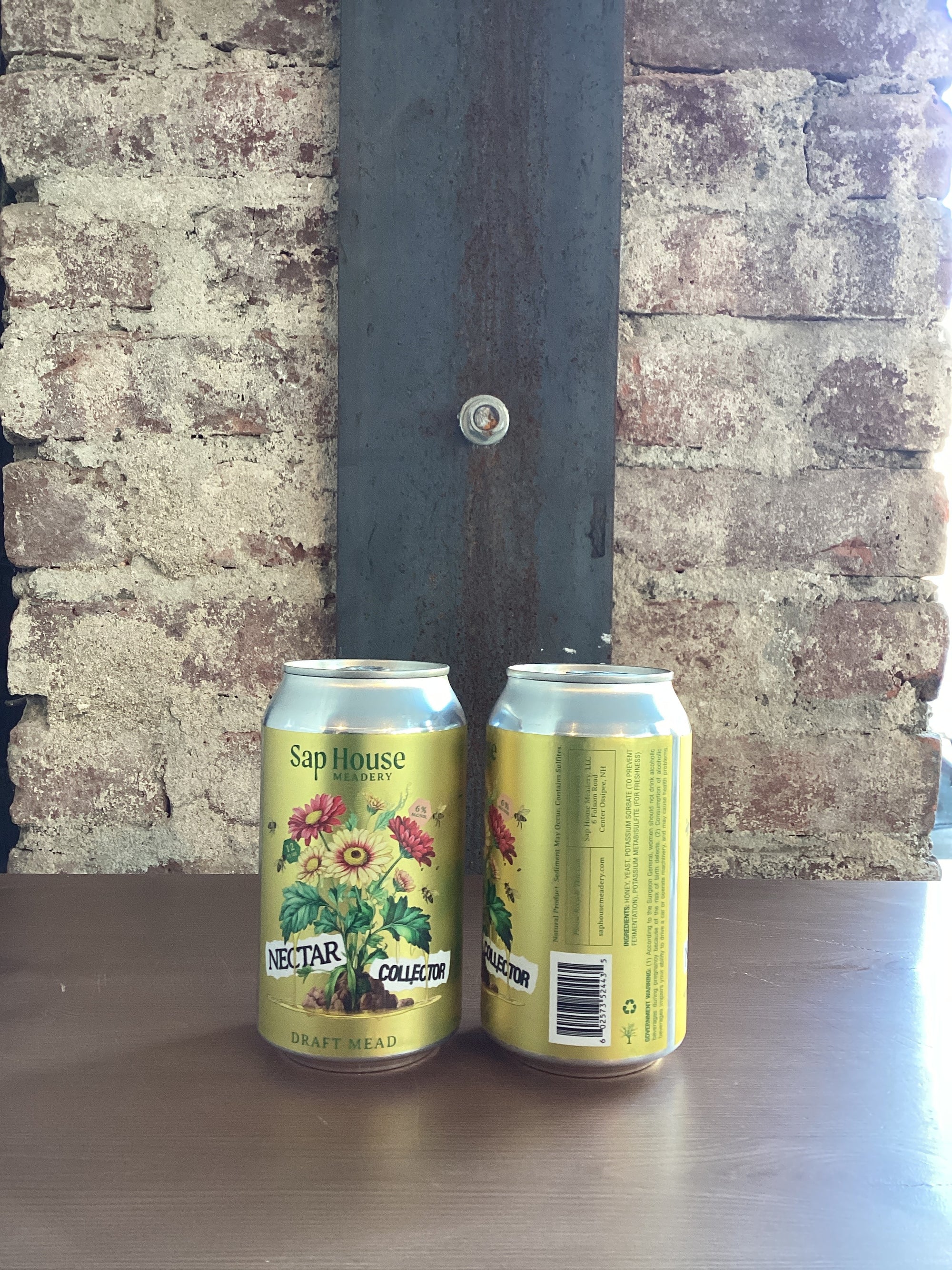 Sap House, Nectar Collector Session Mead (New Hampshire) 375ml CAN