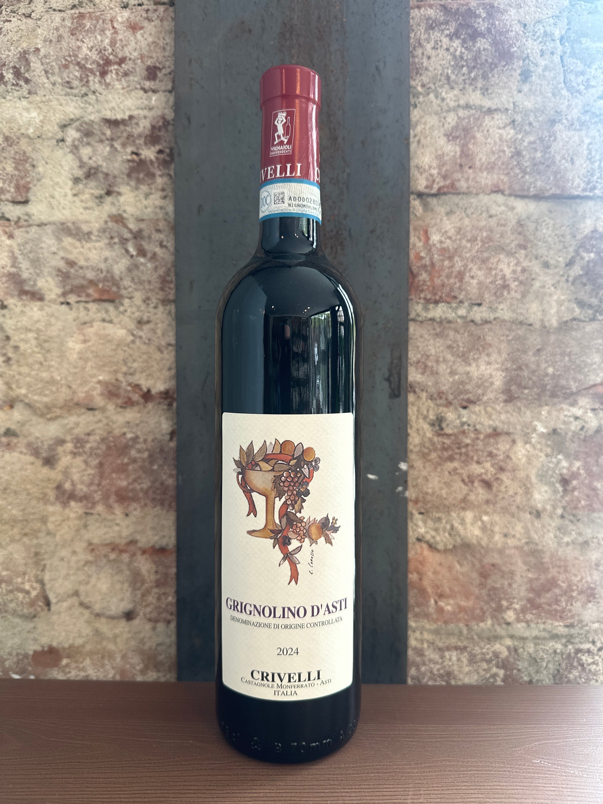 Crivelli, Grignolino d'Asit 2023 (Piedmont, Italy) 750ml
