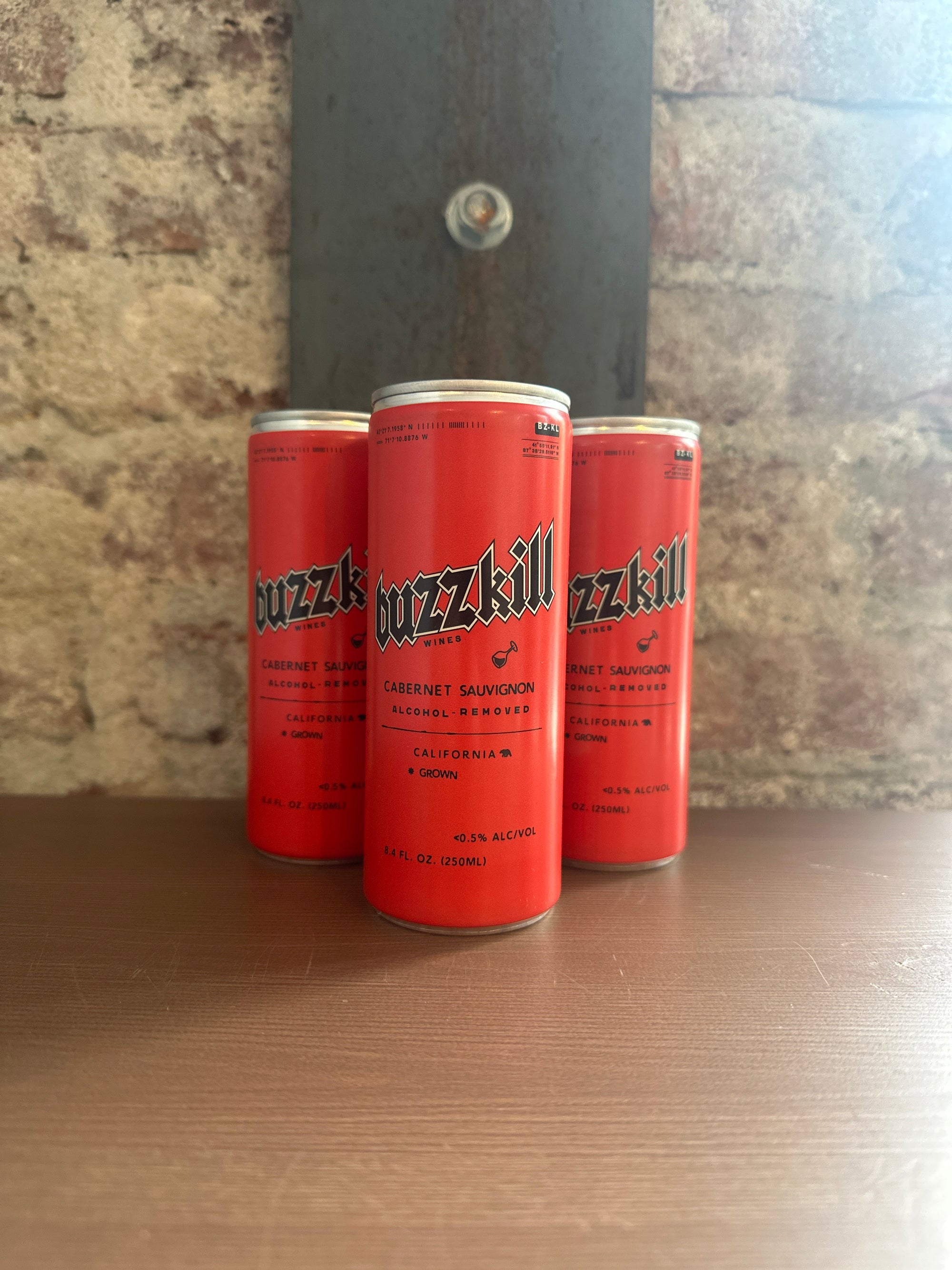 Buzzkill, Alcohol-Removed Cabernet Sauvignon NV (California) 250ml CAN