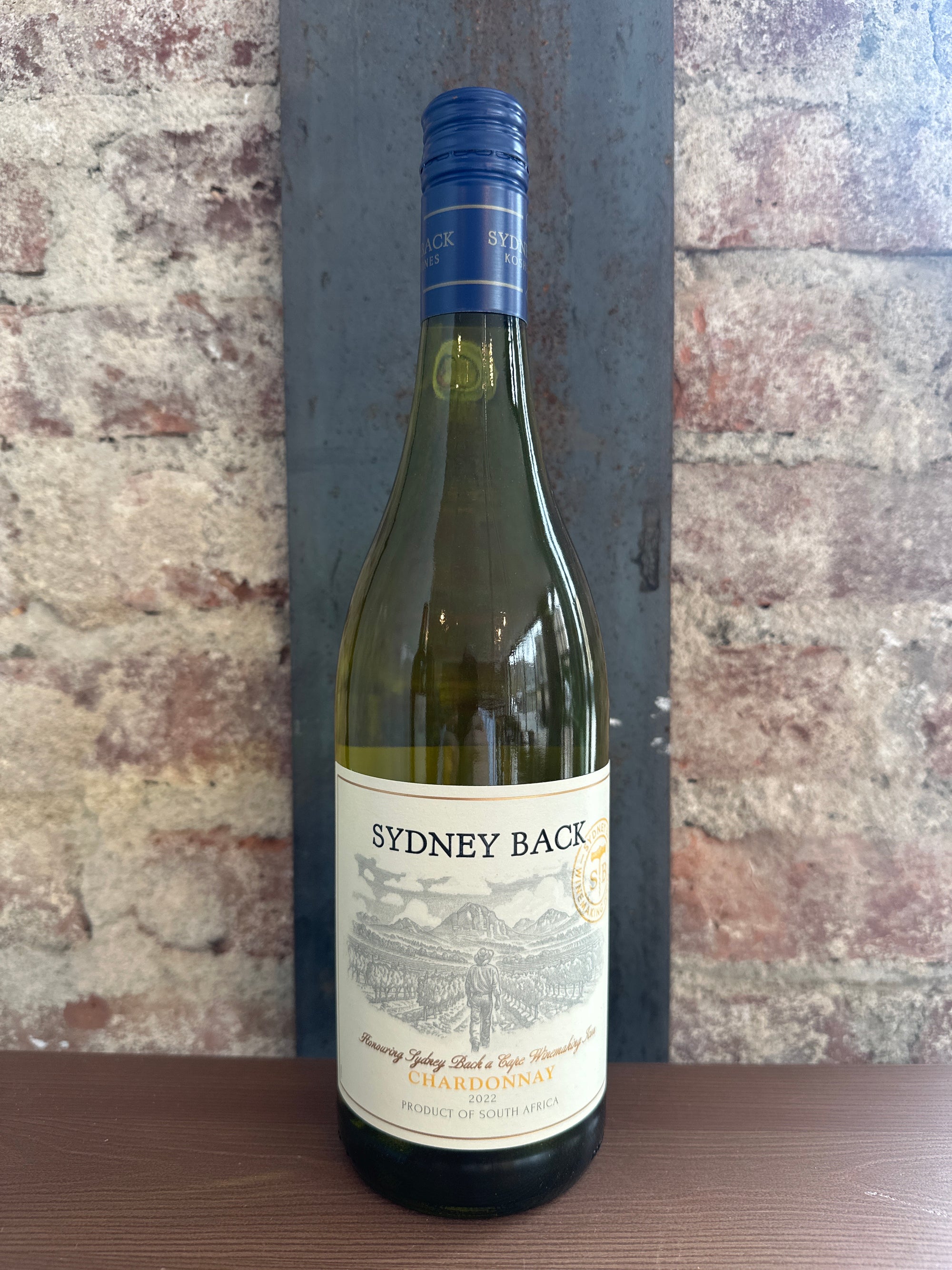 Backsberg, Sydney Back Kosher Chardonnay 2022 (South Africa) 750ml
