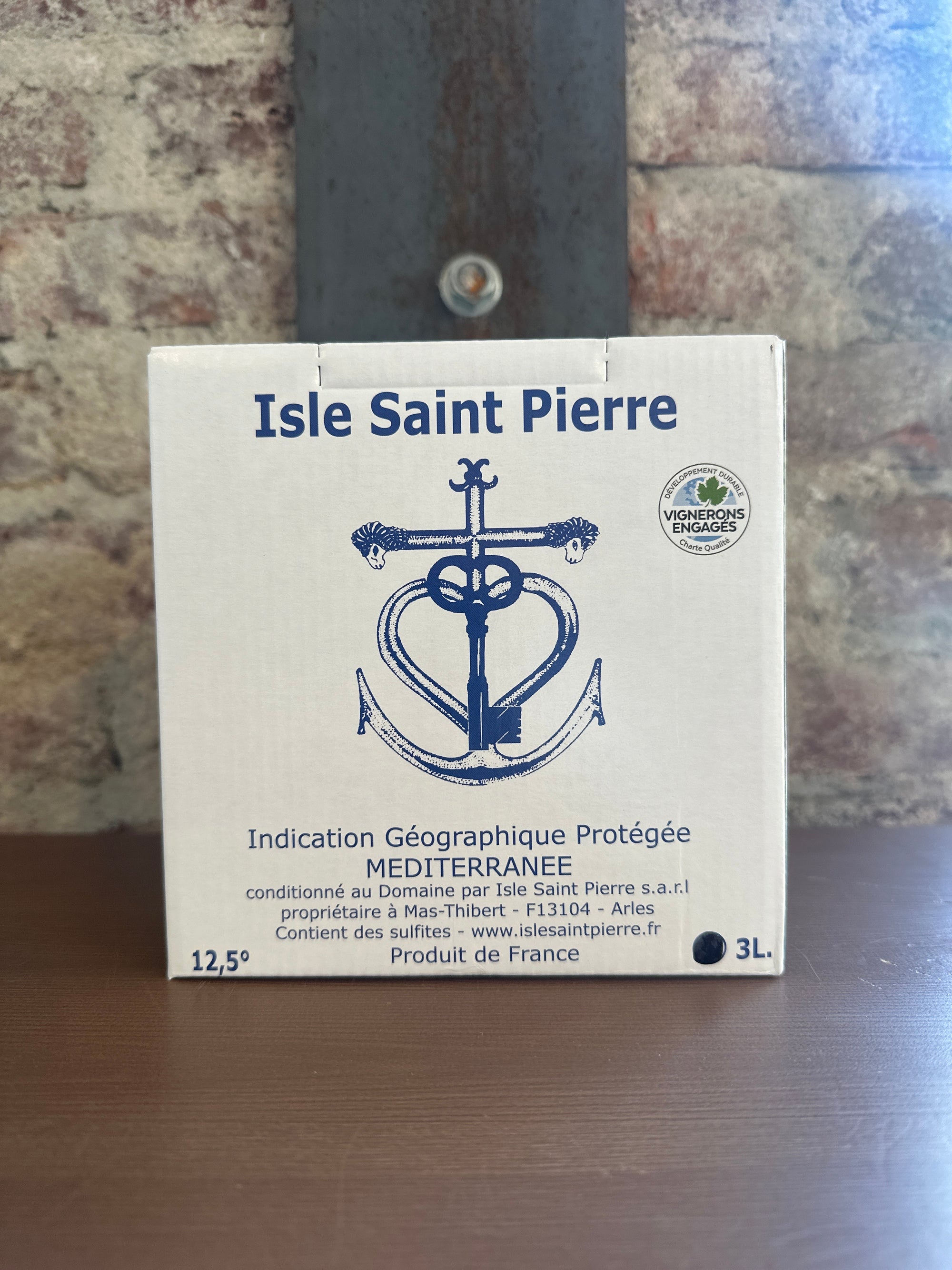 Isle Saint Pierre, Rosé 2025 (Méditerranée, France) 3L BOX