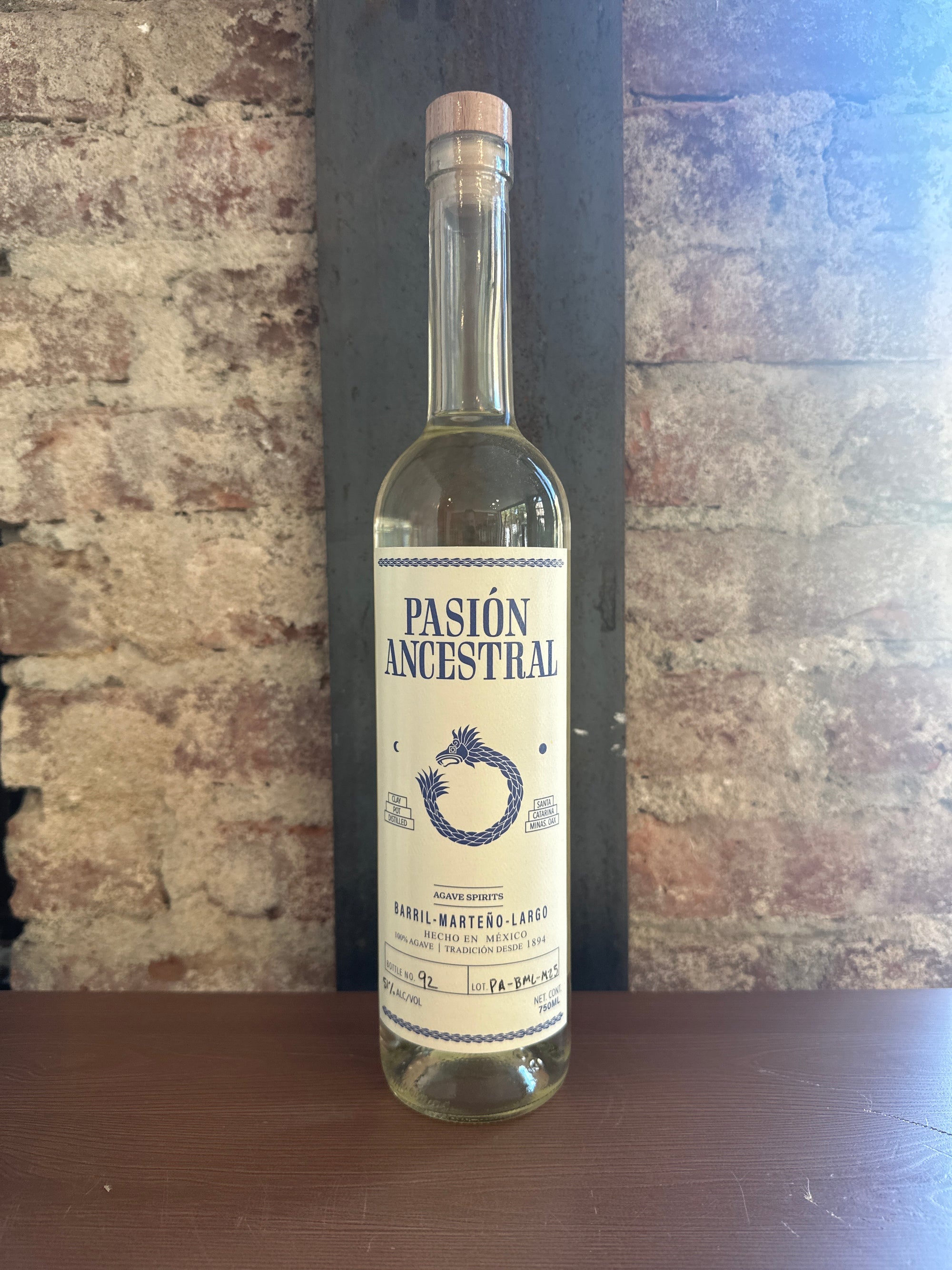 Pasión Ancestral, Baril-Marteño-Largo (Santa Catarina Minas, Oaxaca) 750ml