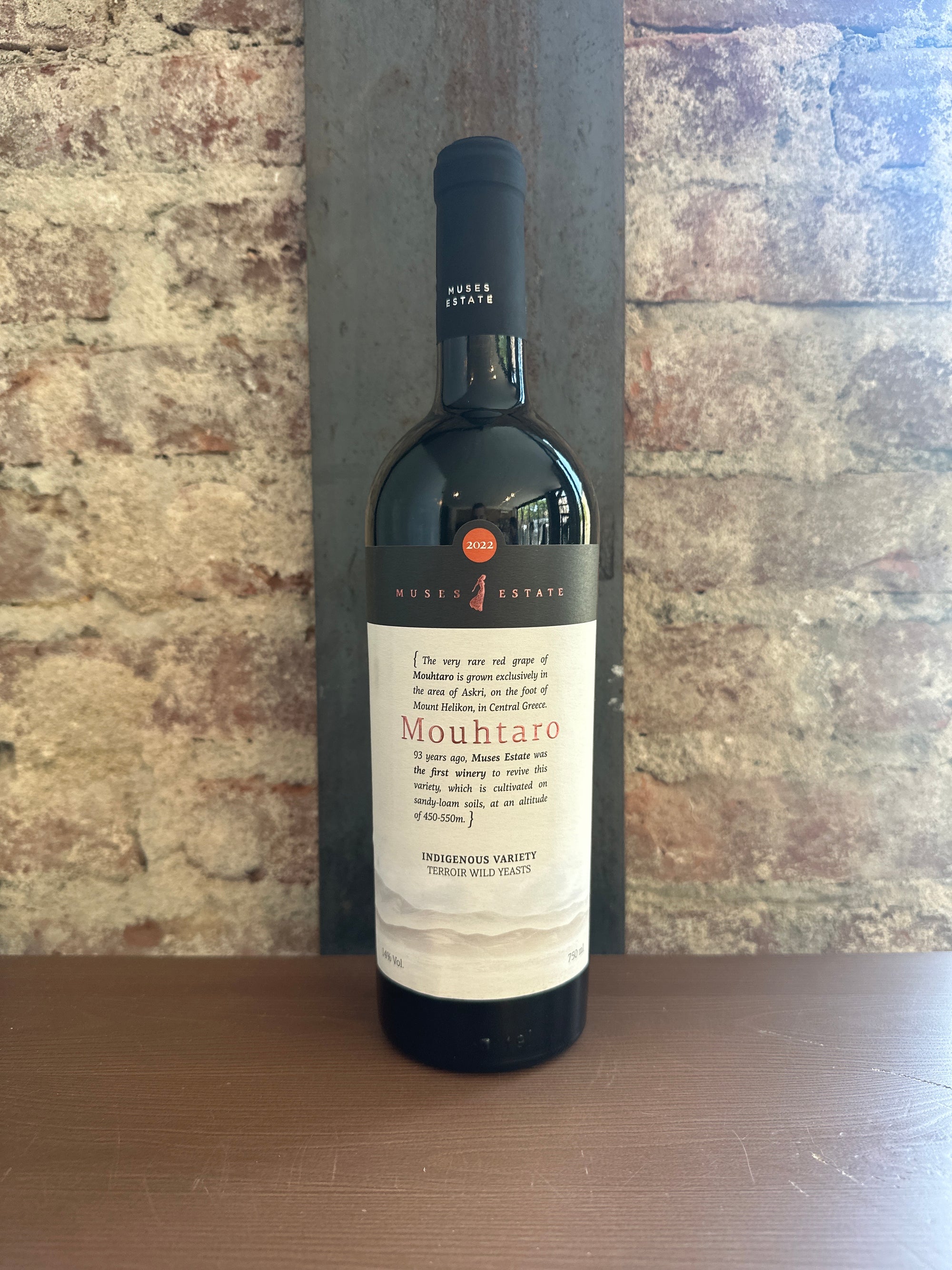 Muses Estate, Mouhtaro 2022 (Askri, Greece) 750ml