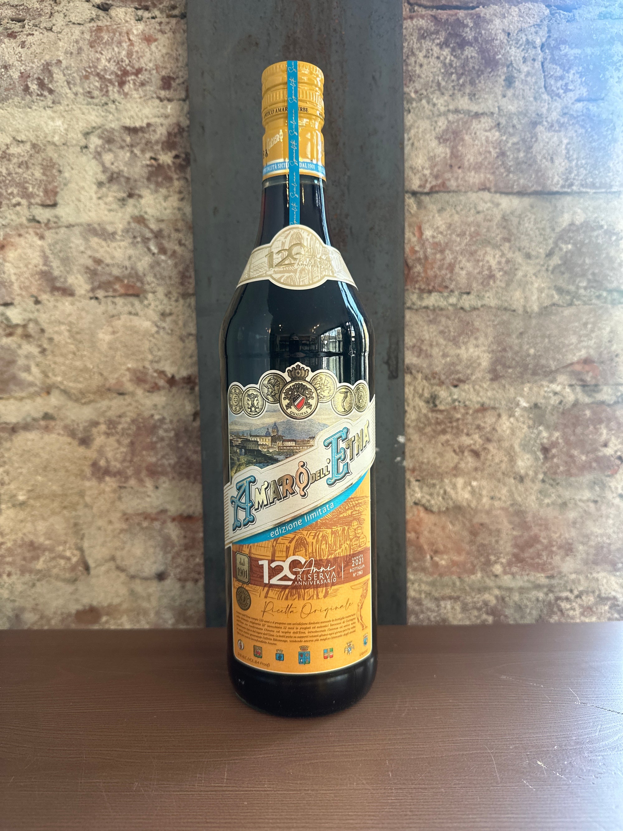 Amaro dell'Etna 120th Anniversary Riserva (Sicily, Italy) 1L