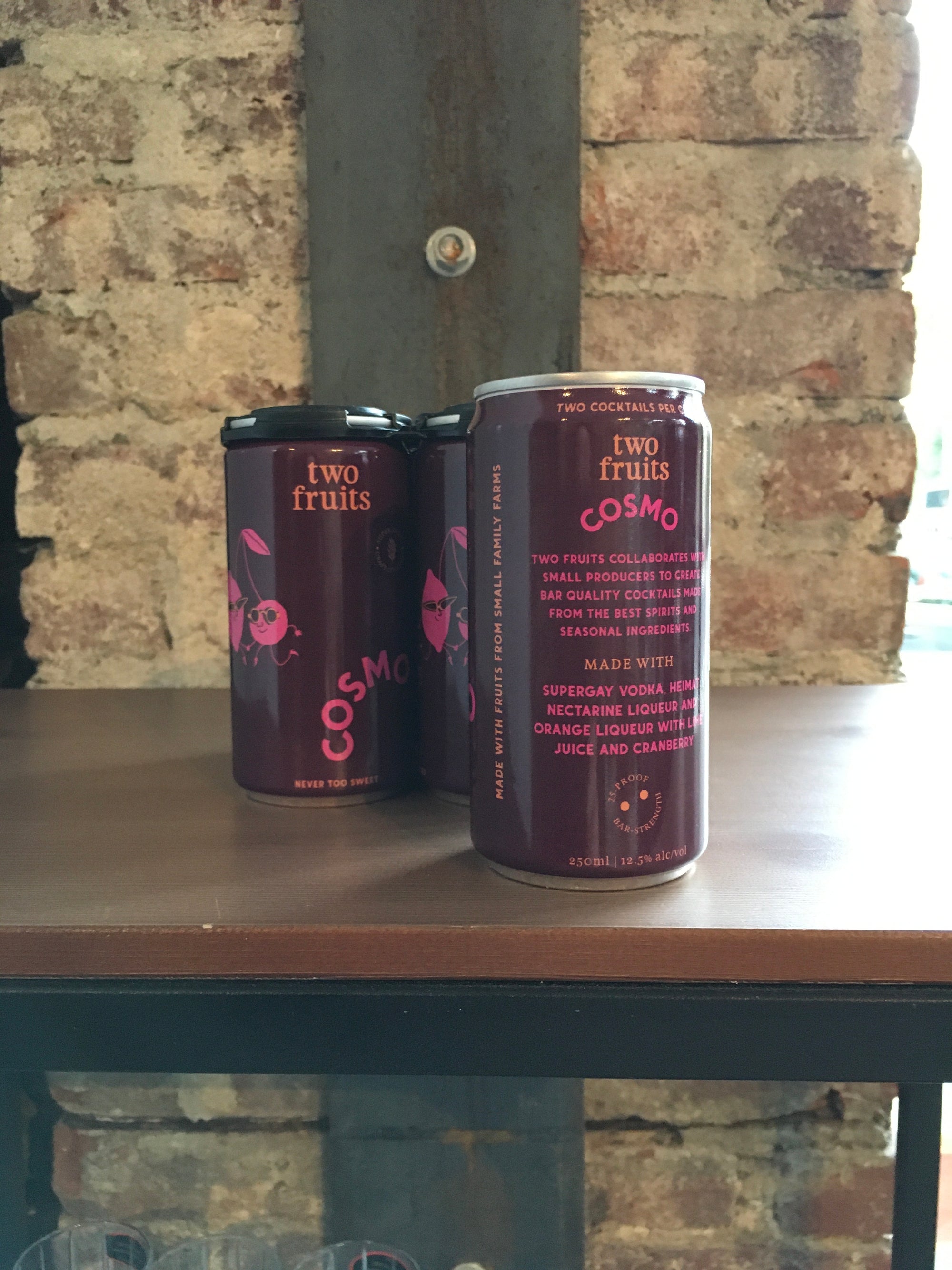 Supergay Spirits, Two Fruits Cosmo (New York) 250ml CAN