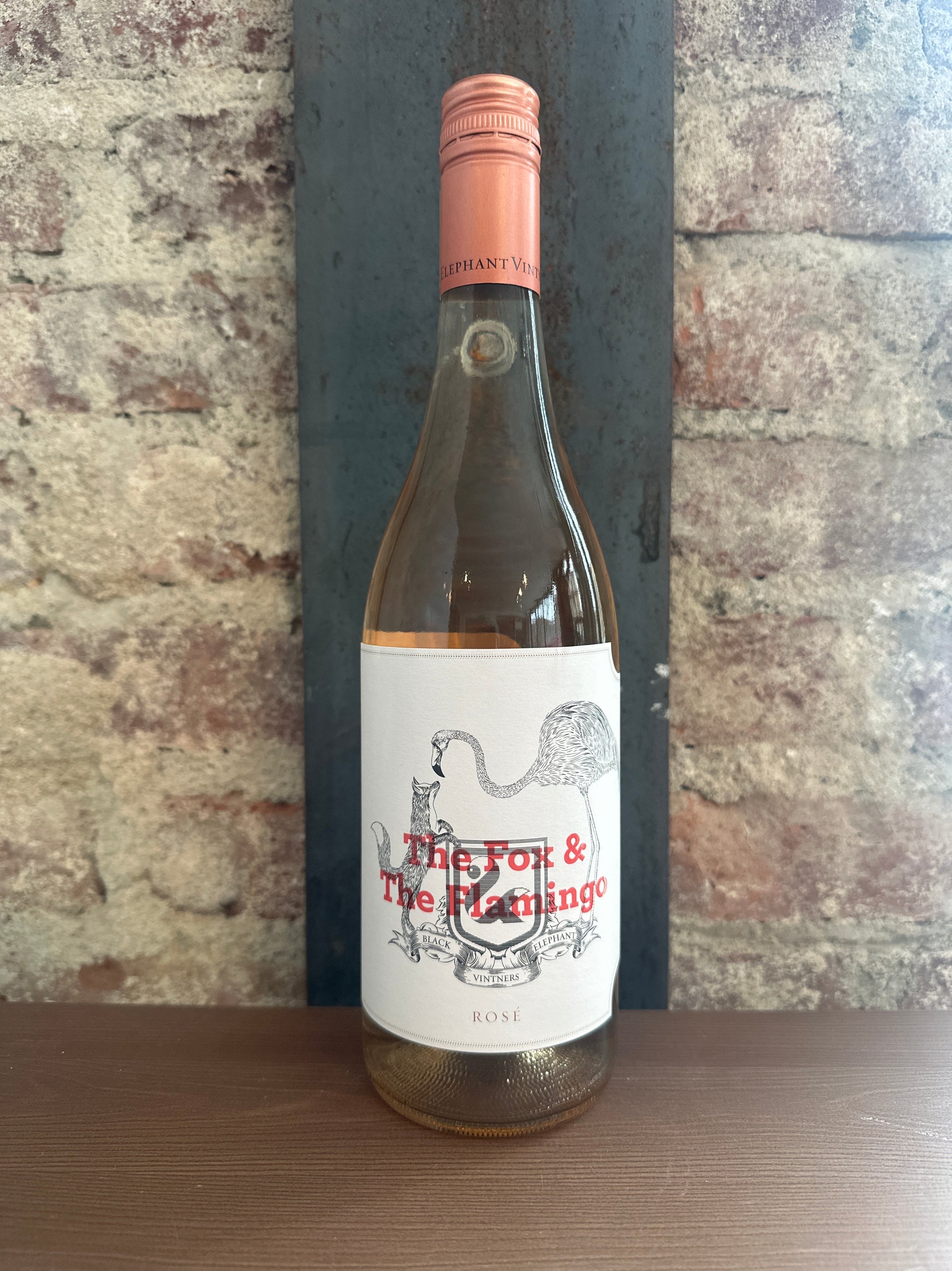 Black Elephant Vinters, "The Fox & The Flamingo" Rosé 2025 (Franschhoek, South Africa) 750ml