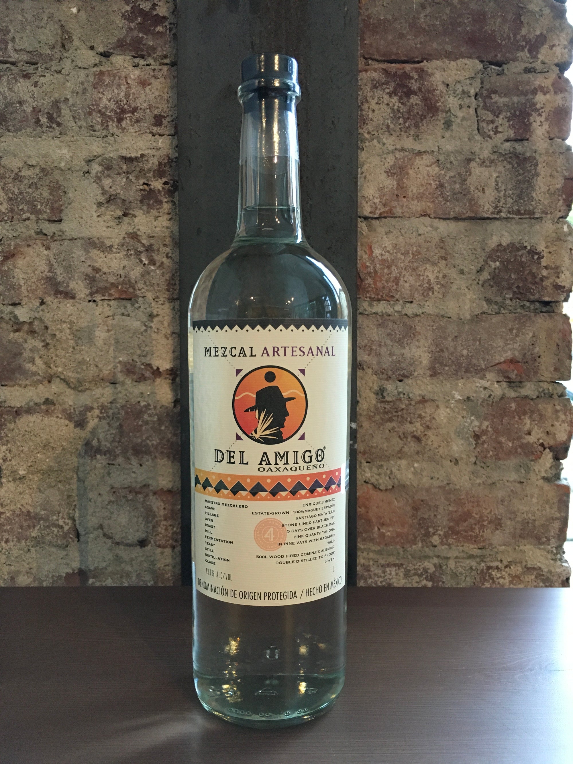 Del Amigo, Mezcal Artesanal (Oaxaca, Mexico) 1L