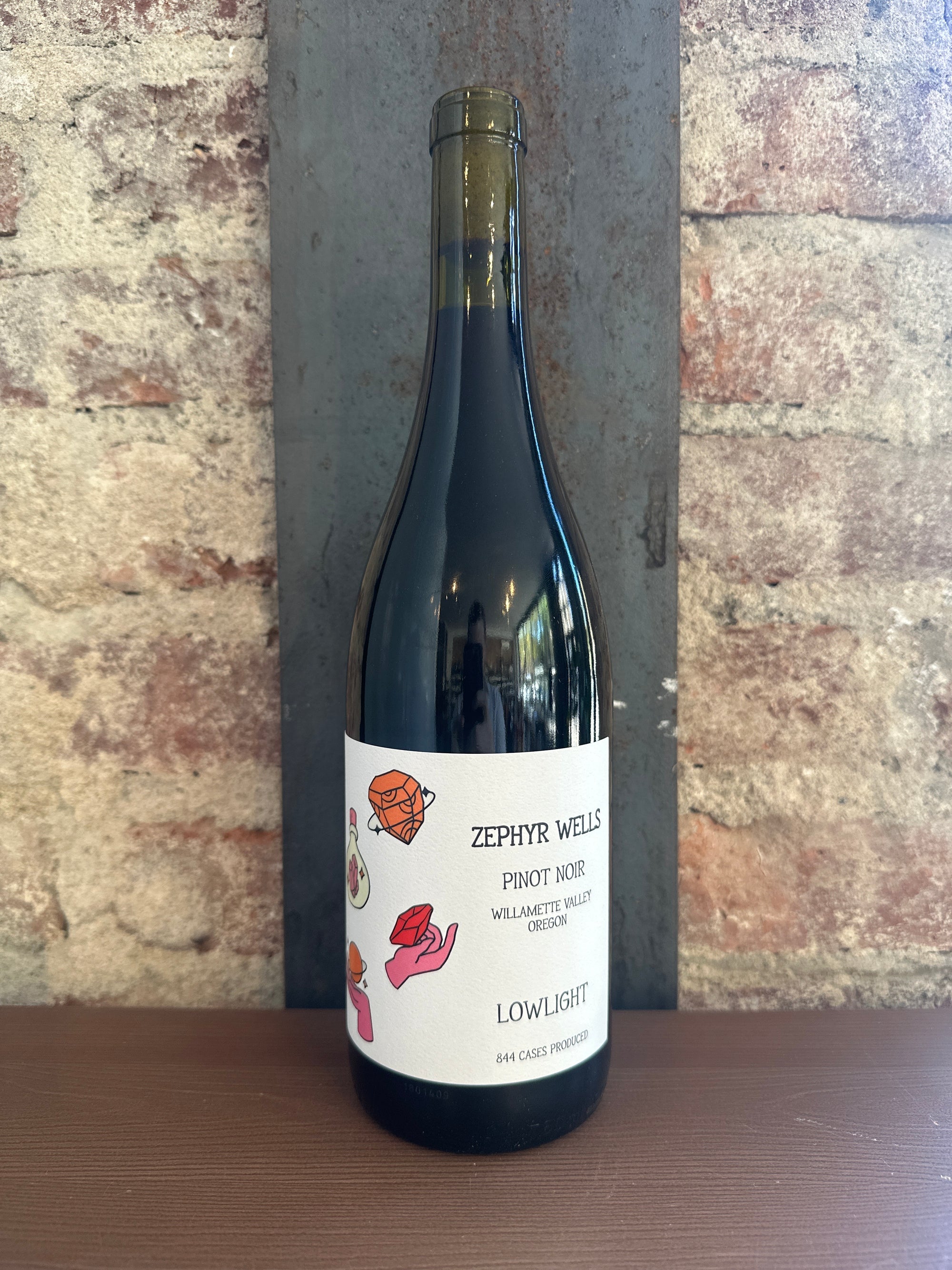 Zephyr Wells, "Lowlight" Pinot Noir 2024 (Willamette Valley, Oregon) 750ml