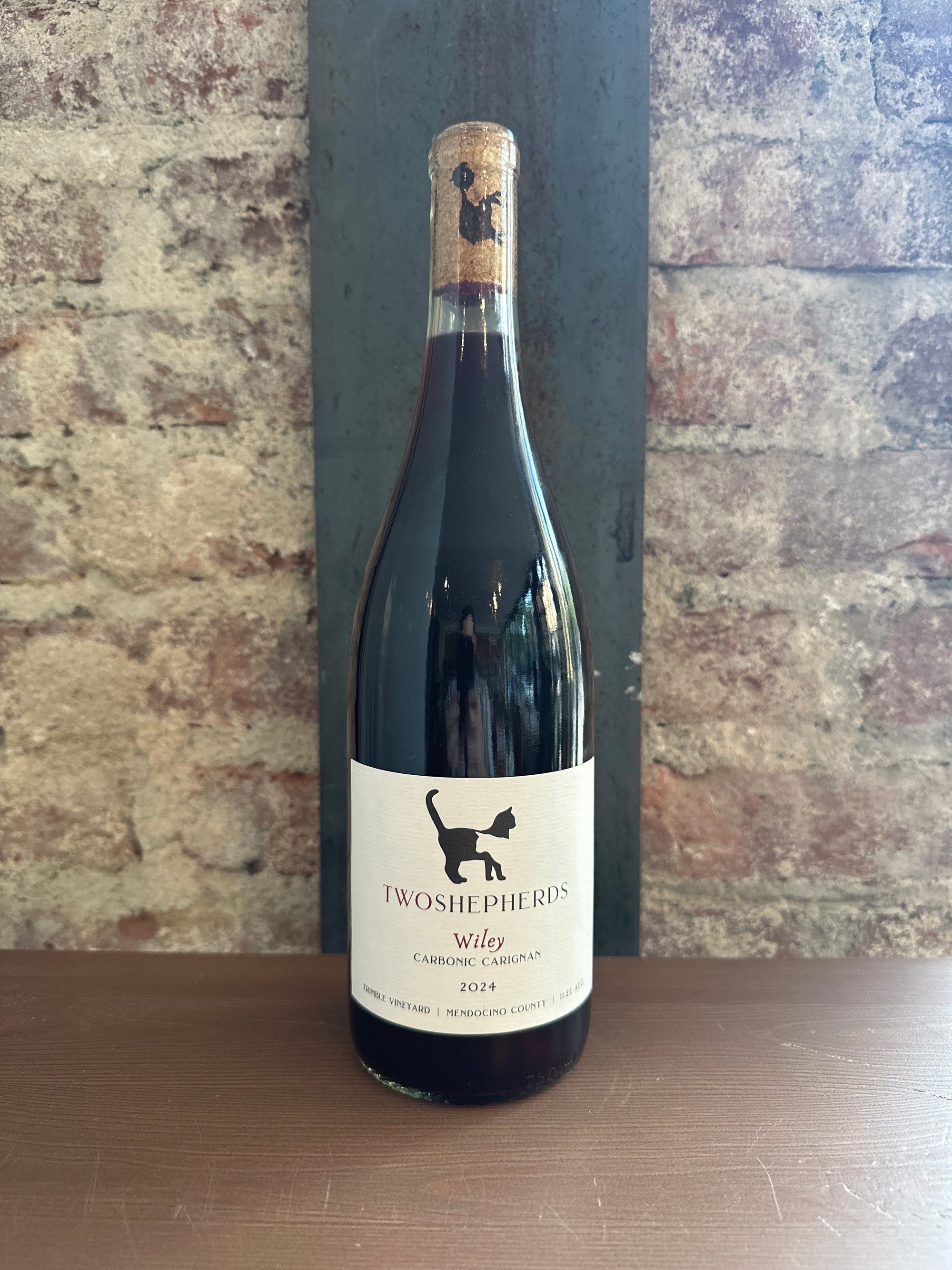 Two Shepherds, "Wiley" Carbonic Carignan 2024 (Mendocino County, California) 750ml