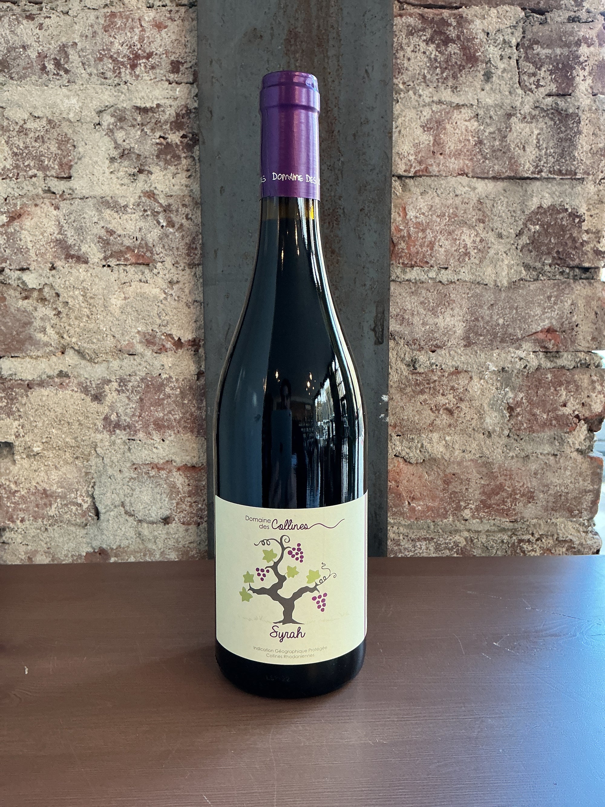 Domaine des Collines, Syrah 2022 (Rhone Valley, France) 750ml