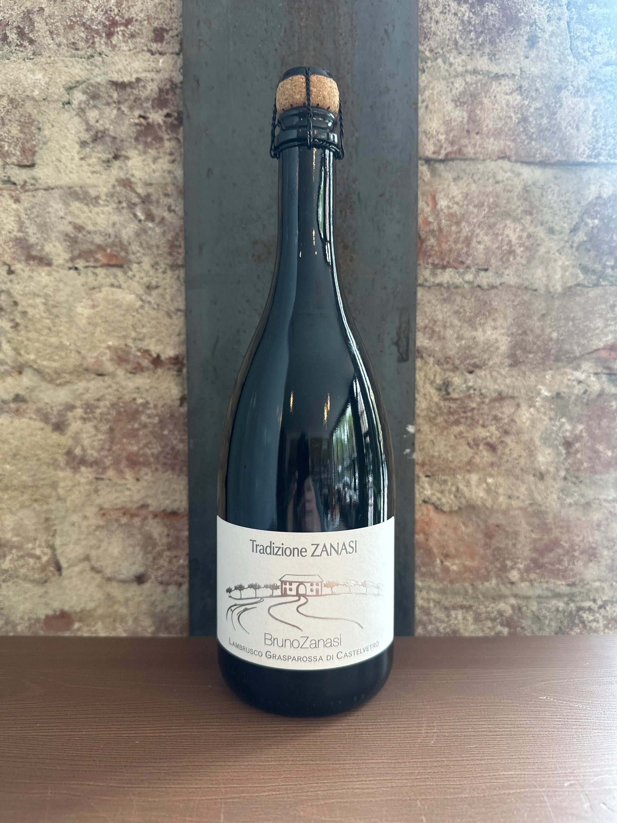 Bruno Zanasi, Lambrusco Grasparossa di Castelvetro 2024 (Emilia-Romagna, Italy) 750ml