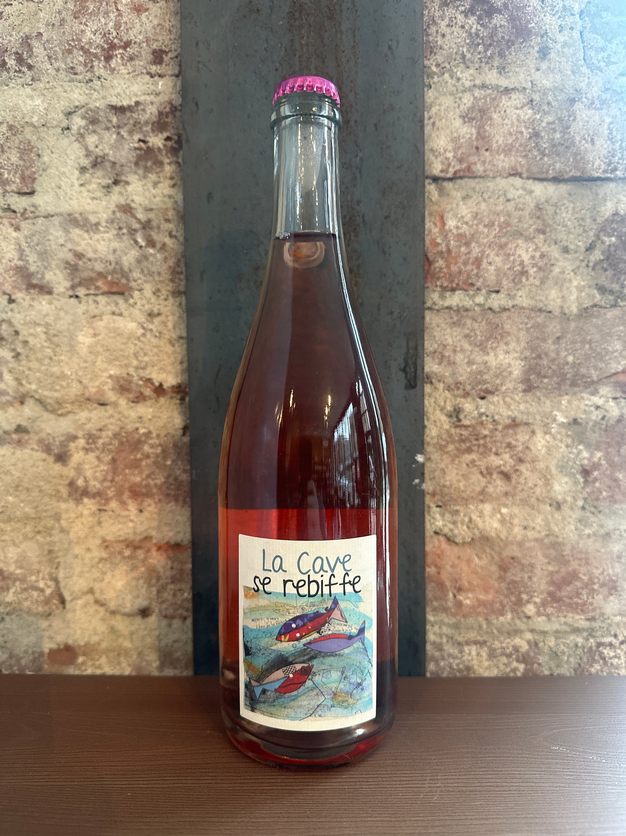 France Saumon, La Cave se Rebiffe Sparkling Rosé 2024 (Loire Valley, France) 750ml