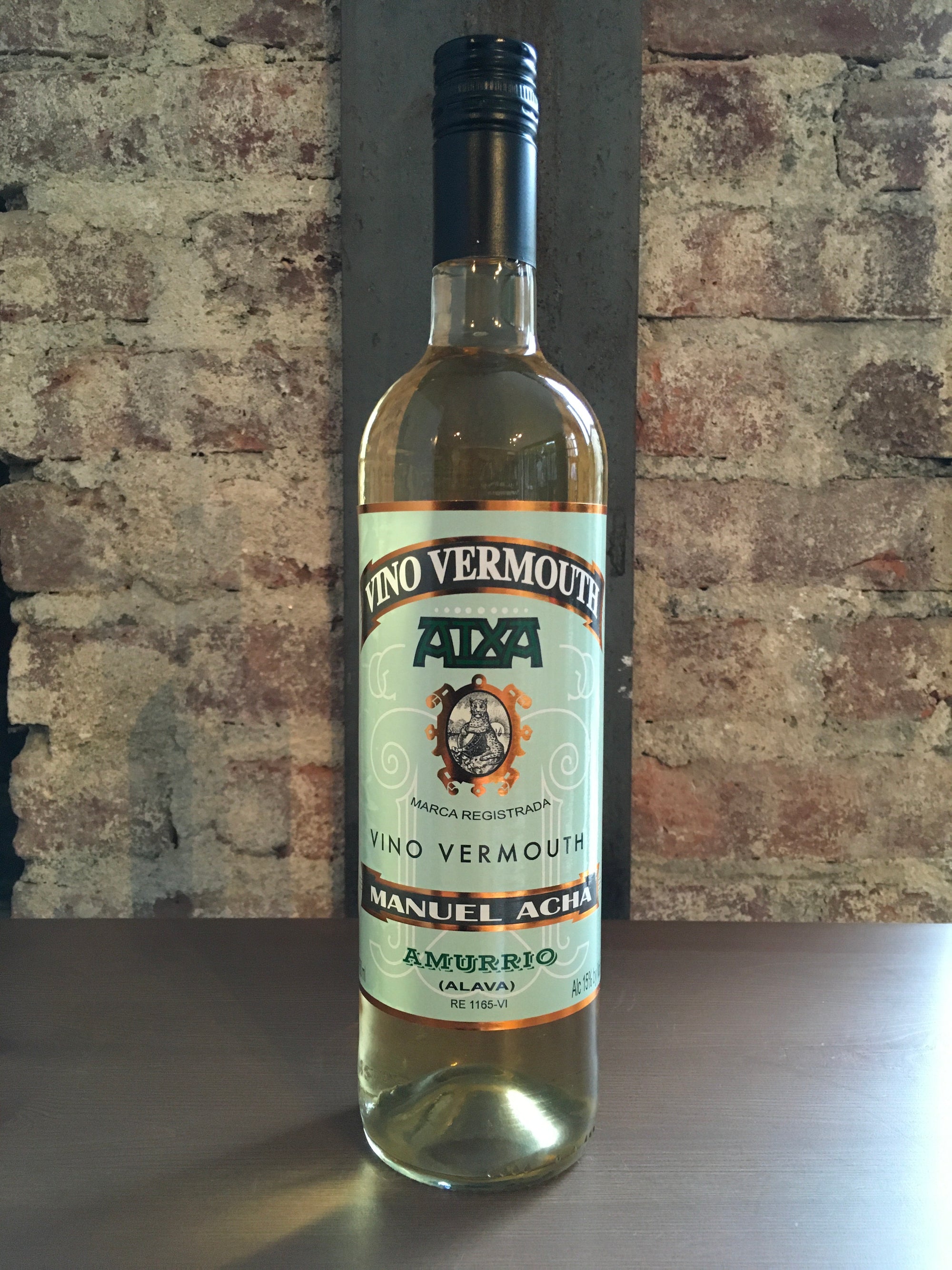 Destilerías Atxa, Vino Vermouth Blanco (Spain) 750ml