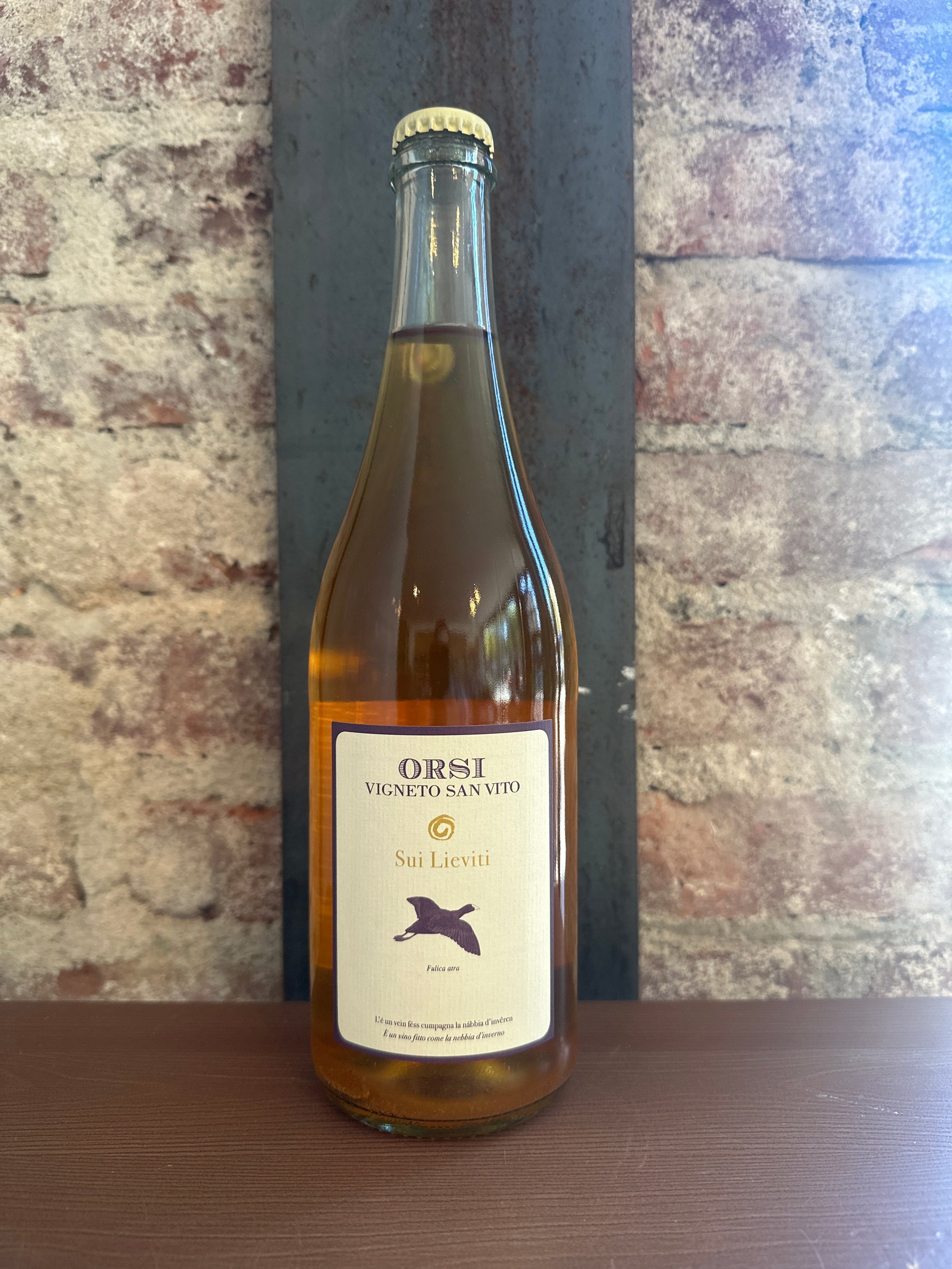 Frederico Orsi, Bianco Frizzante Sui Lieviti 2022 (Emilia-Romagna, Italy) 750ml