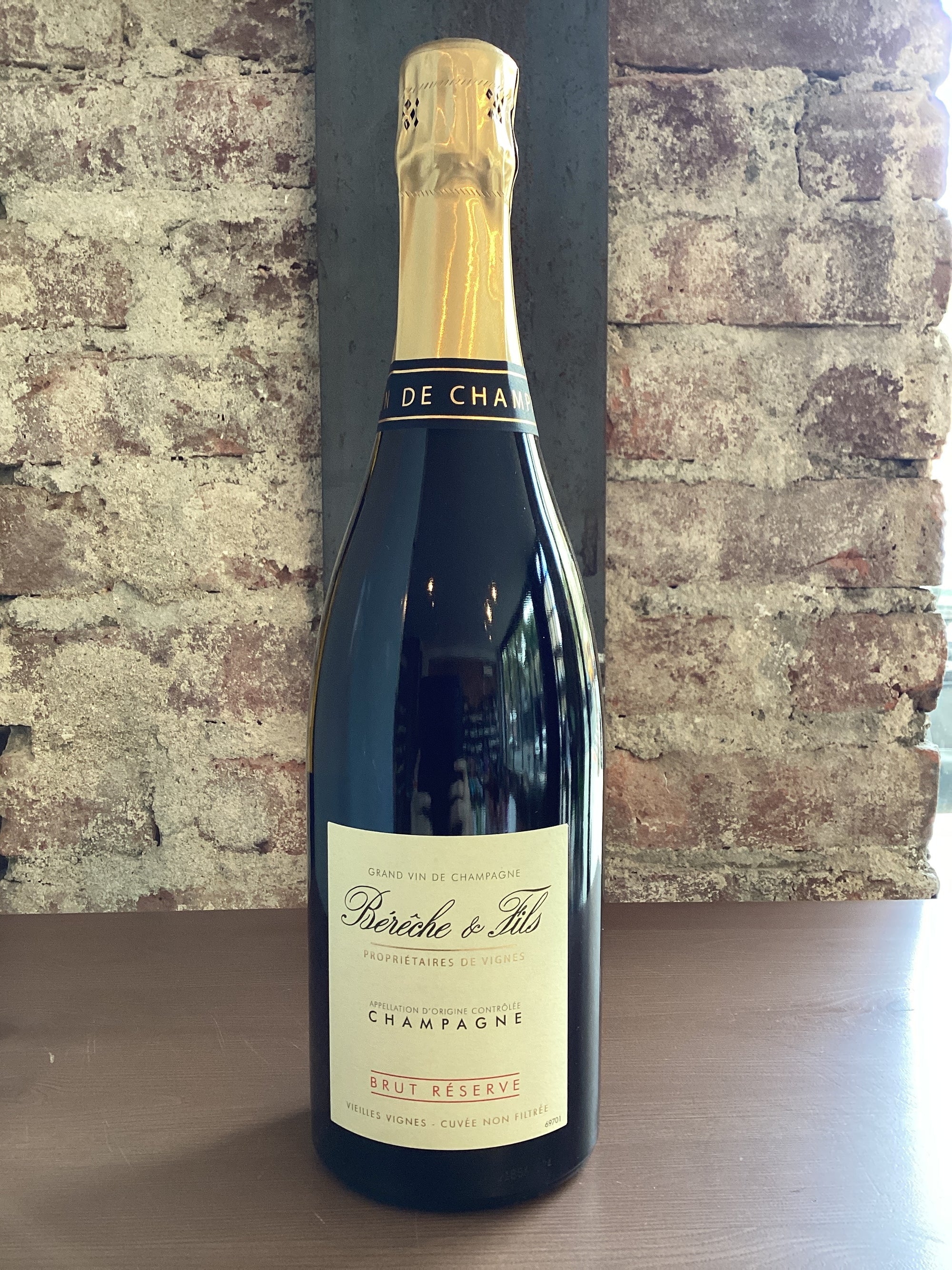 Bereche et Fils, Brut Reserve 2022 (Champagne, France) 750ml