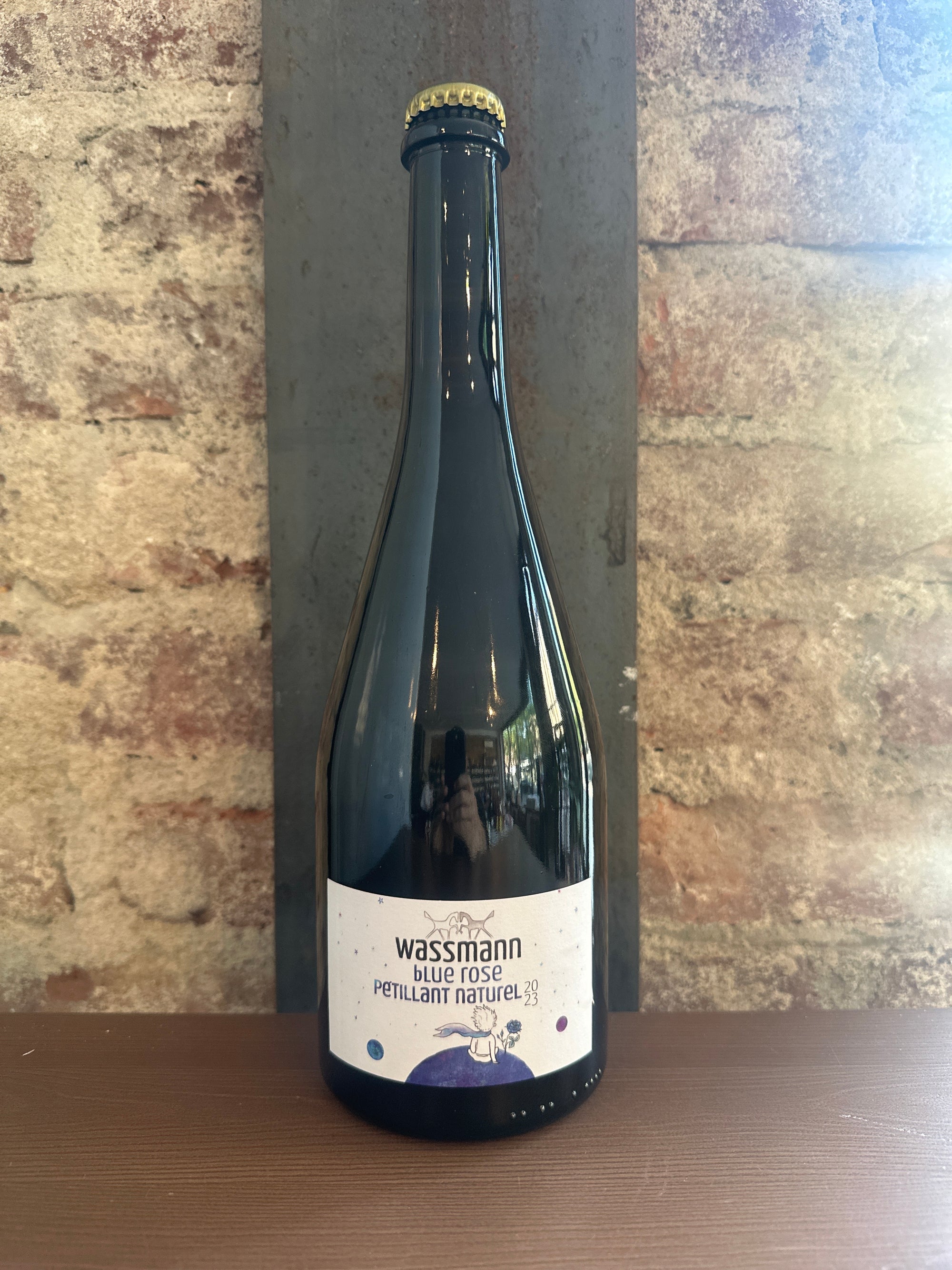 Wassmann, Blue Rose Pet Nat Rosé 2023 (Villány, Hungary) 750ml
