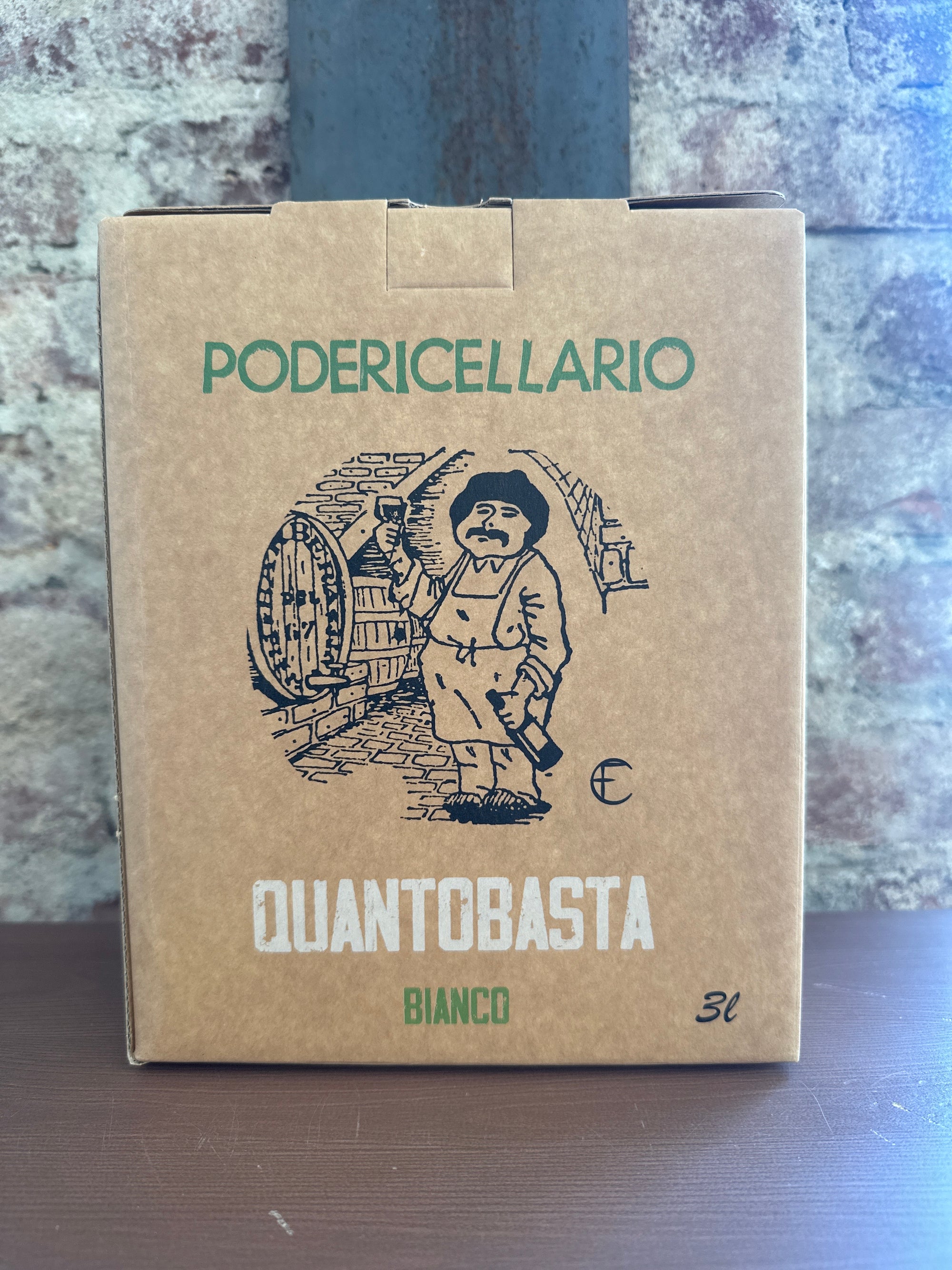 Poderi Cellario, Quantobasta Bianco 2024 (Italy) 3L BOX