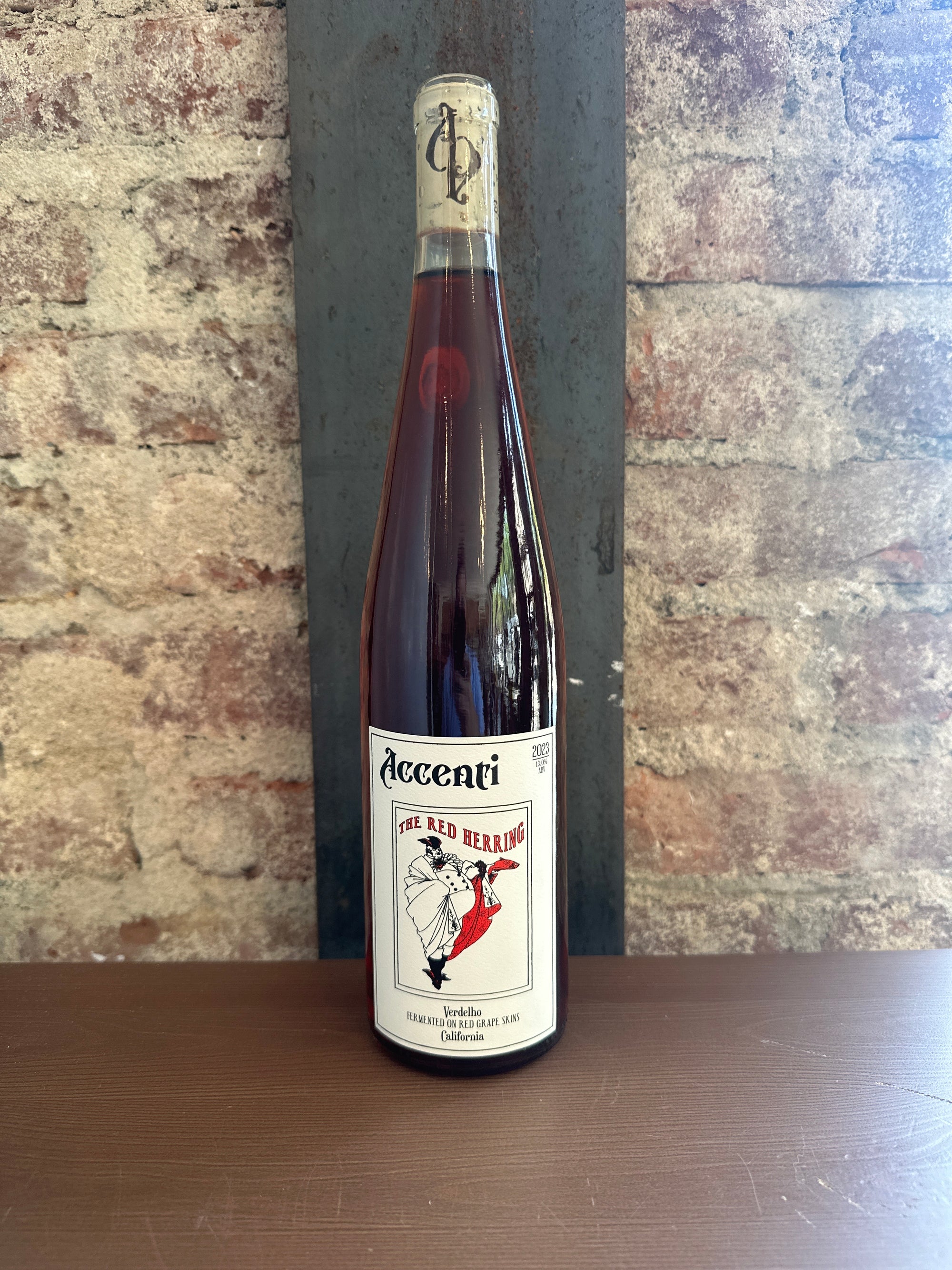Accenti, "The Red Herring" Verdelho 2023 (California) 750ml