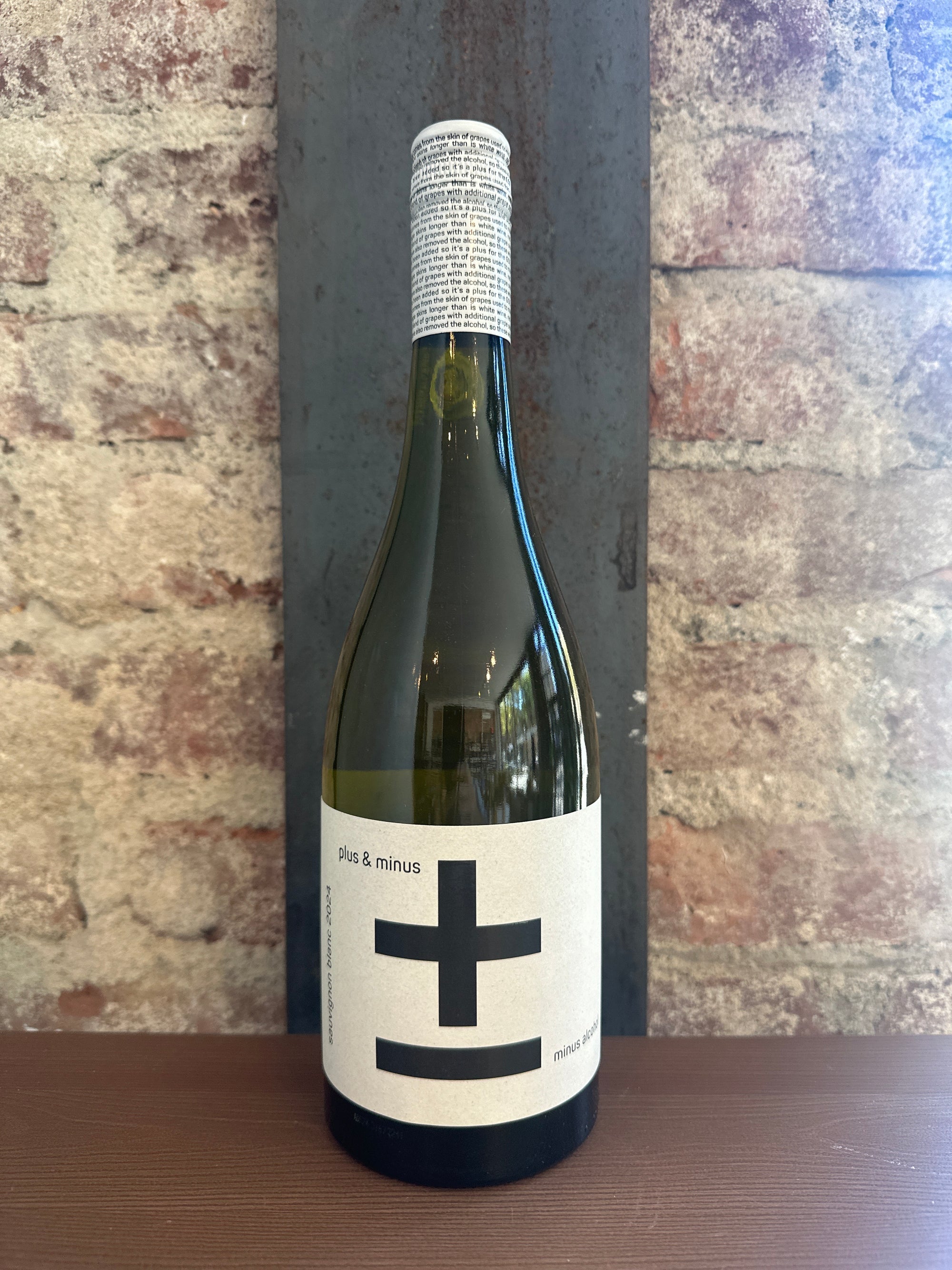 Plus-Minus, Alcohol Removed Sauvignon Blanc 2024 (Australia) 750ml