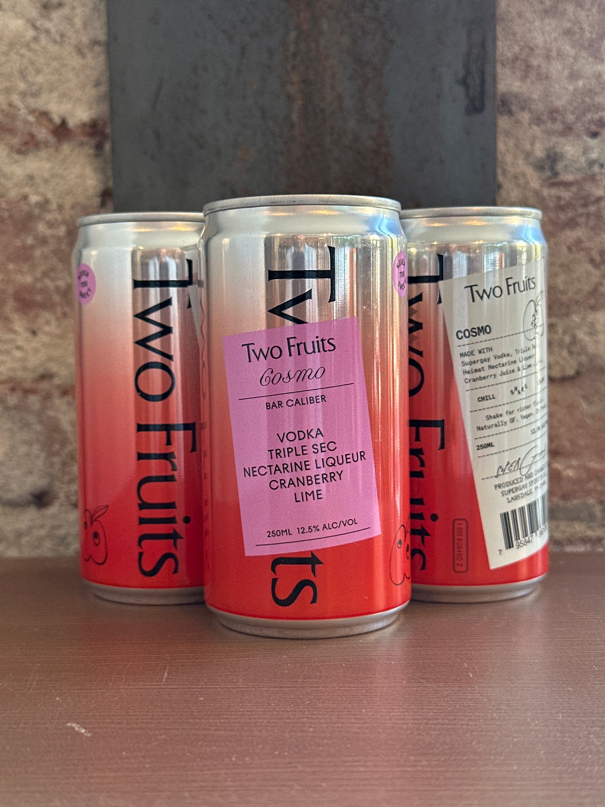 Supergay Spirits, Two Fruits Cosmo (New York) 250ml CAN