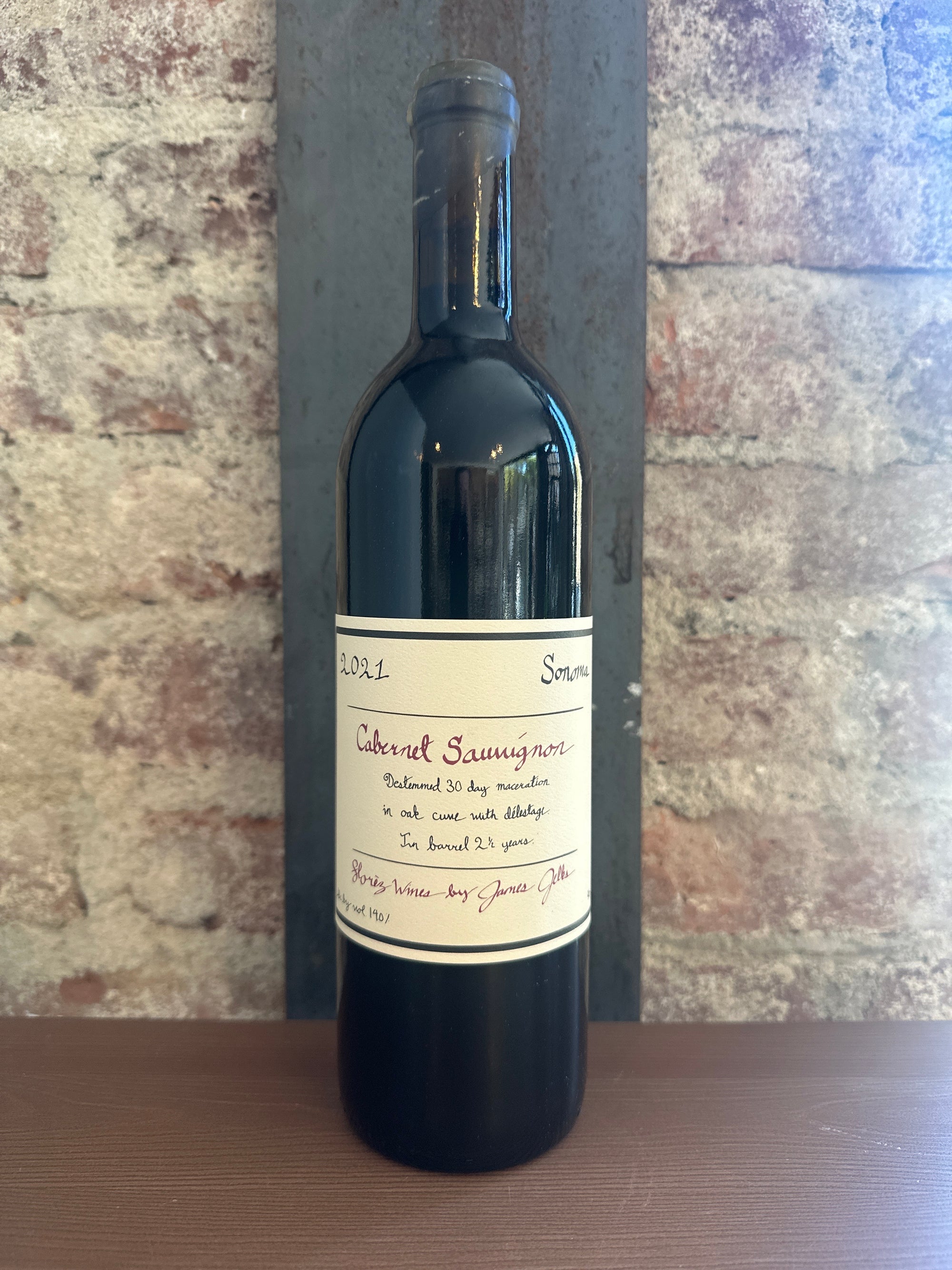 Florèz Wines, Hunter Ranch Cabernet Sauvignon 2021 (Sonoma Valley, California) 750ml