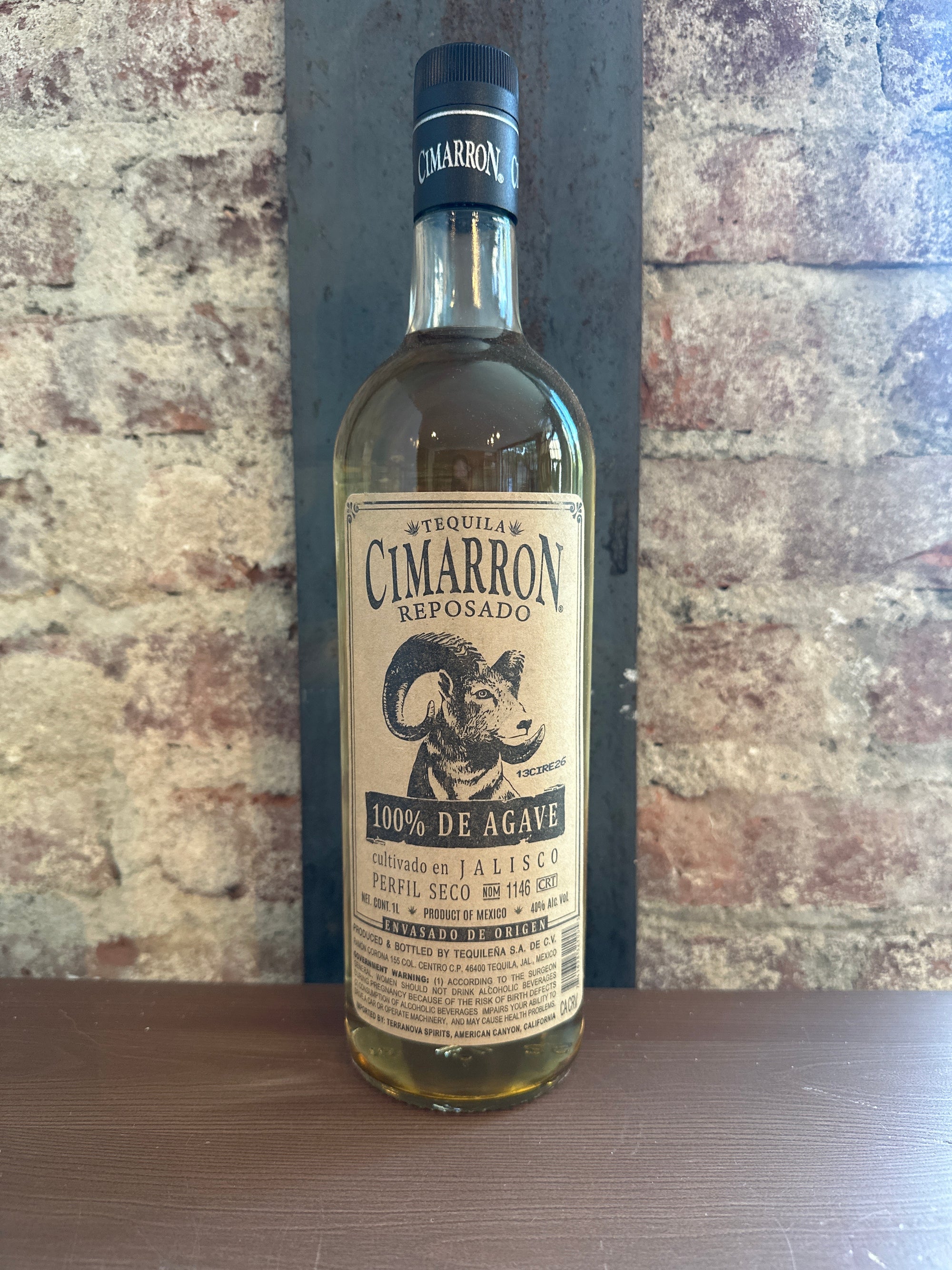 Cimarron, Tequila Reposado (Jalisco, Mexico) 1L