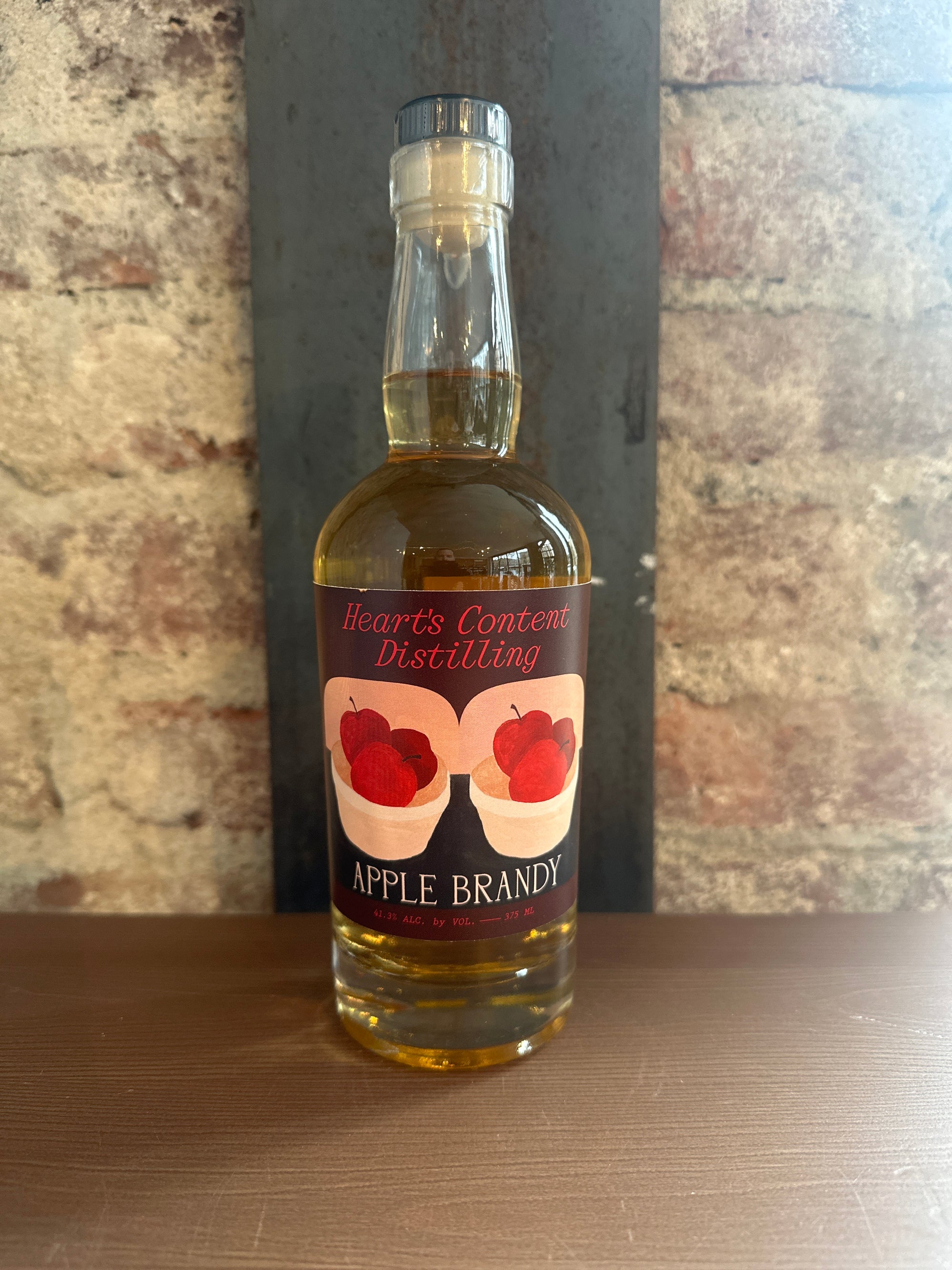 Heart's Content Distilling, Apple Brandy (New York) 375ml