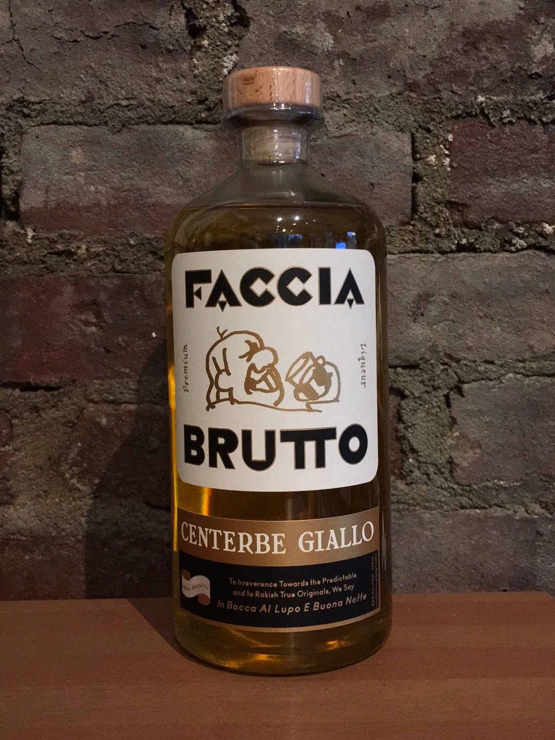 Faccia Brutto, Cent'erbe Giallo (Brooklyn, New York) 750ml